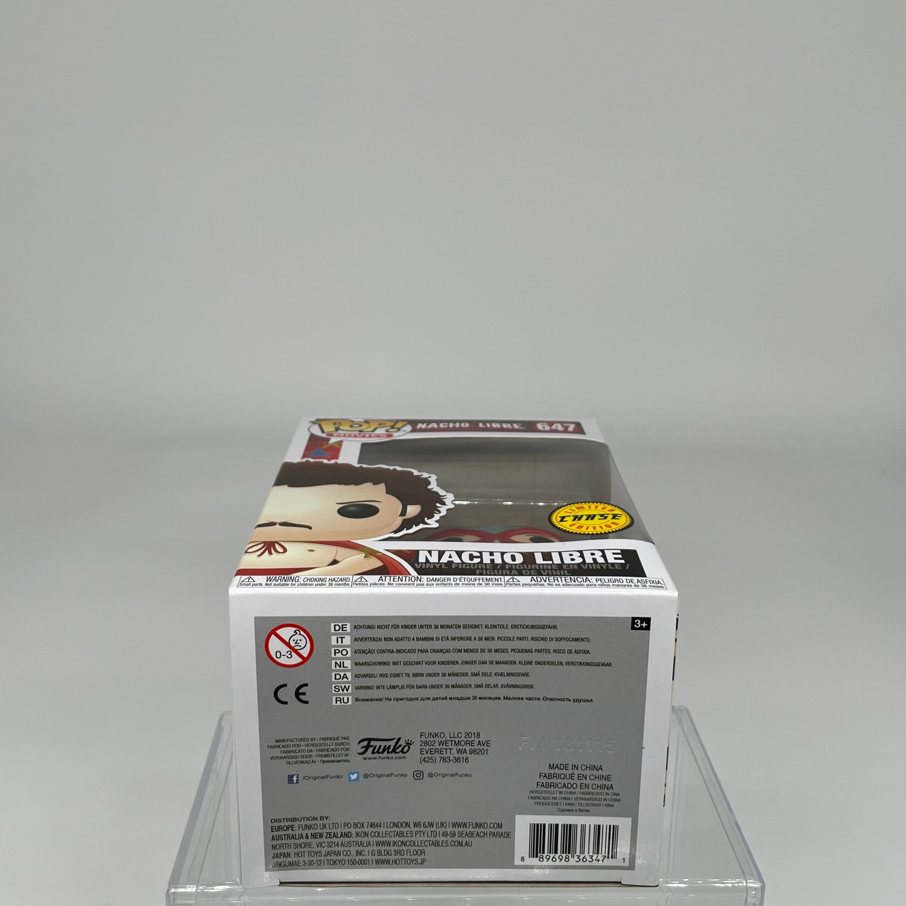 FUNKO POP NACHO LIBRE CHASE #647 JACK BLACK FM181116