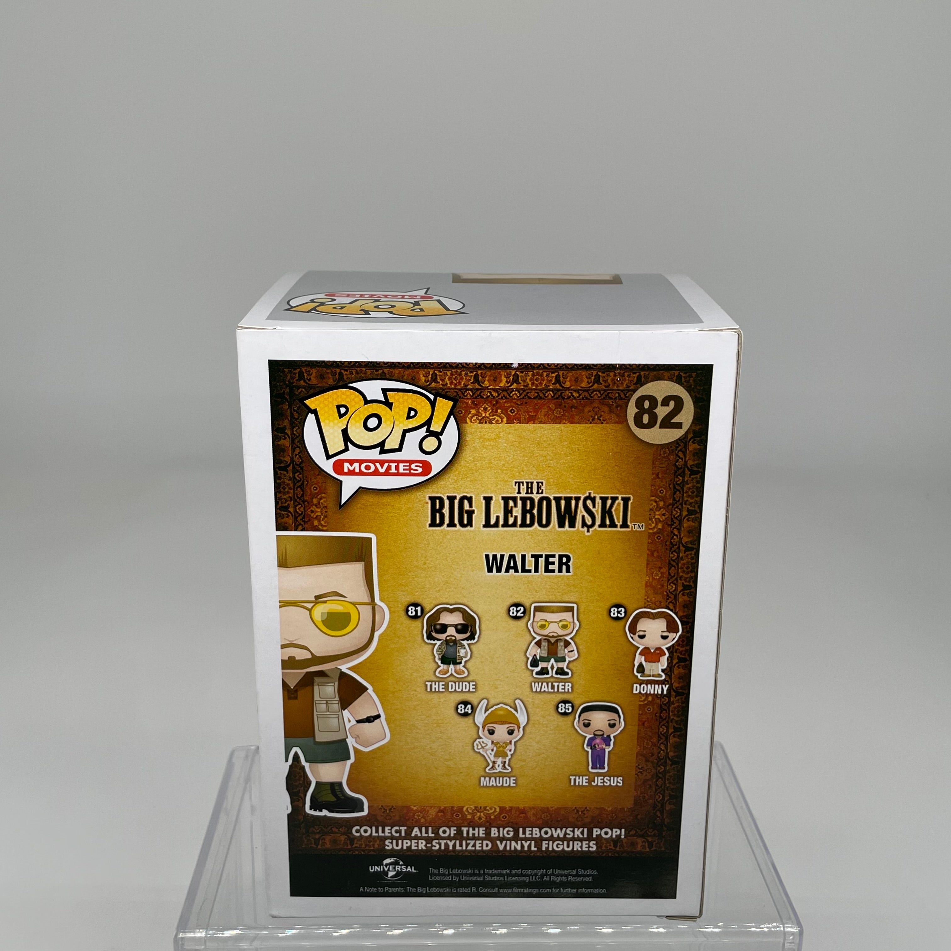 FUNKO POP WALTER #82 BIG LEBOWSKI JJL140104