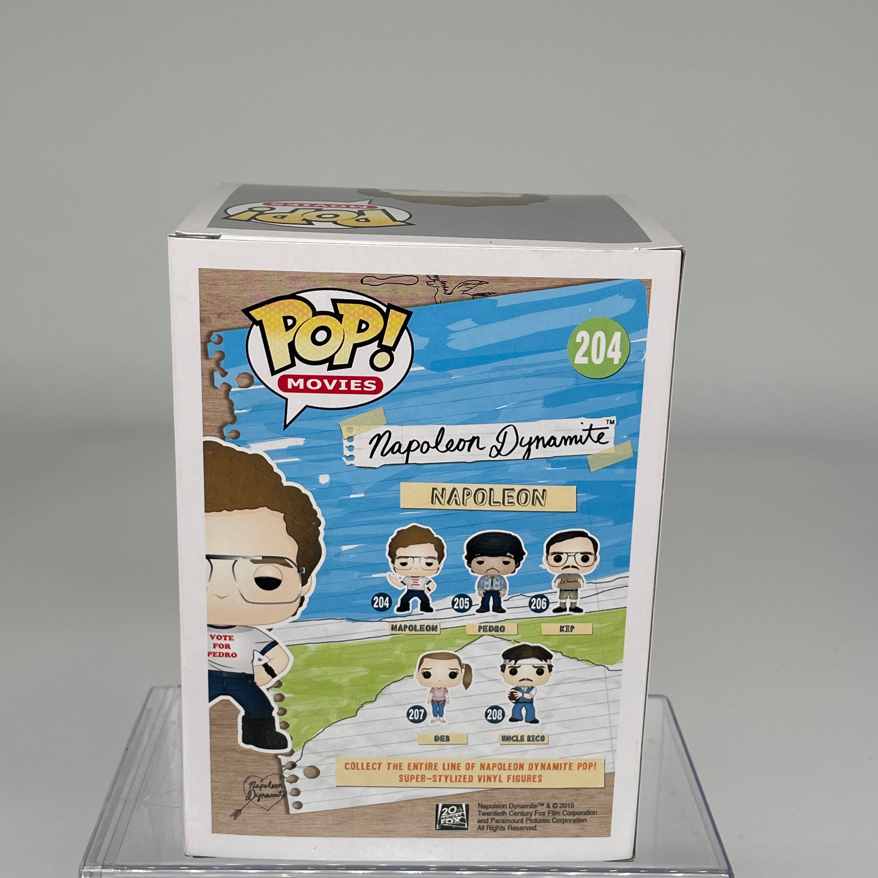 FUNKO POP NAPOLEON DYNAMITE 204 FM150708
