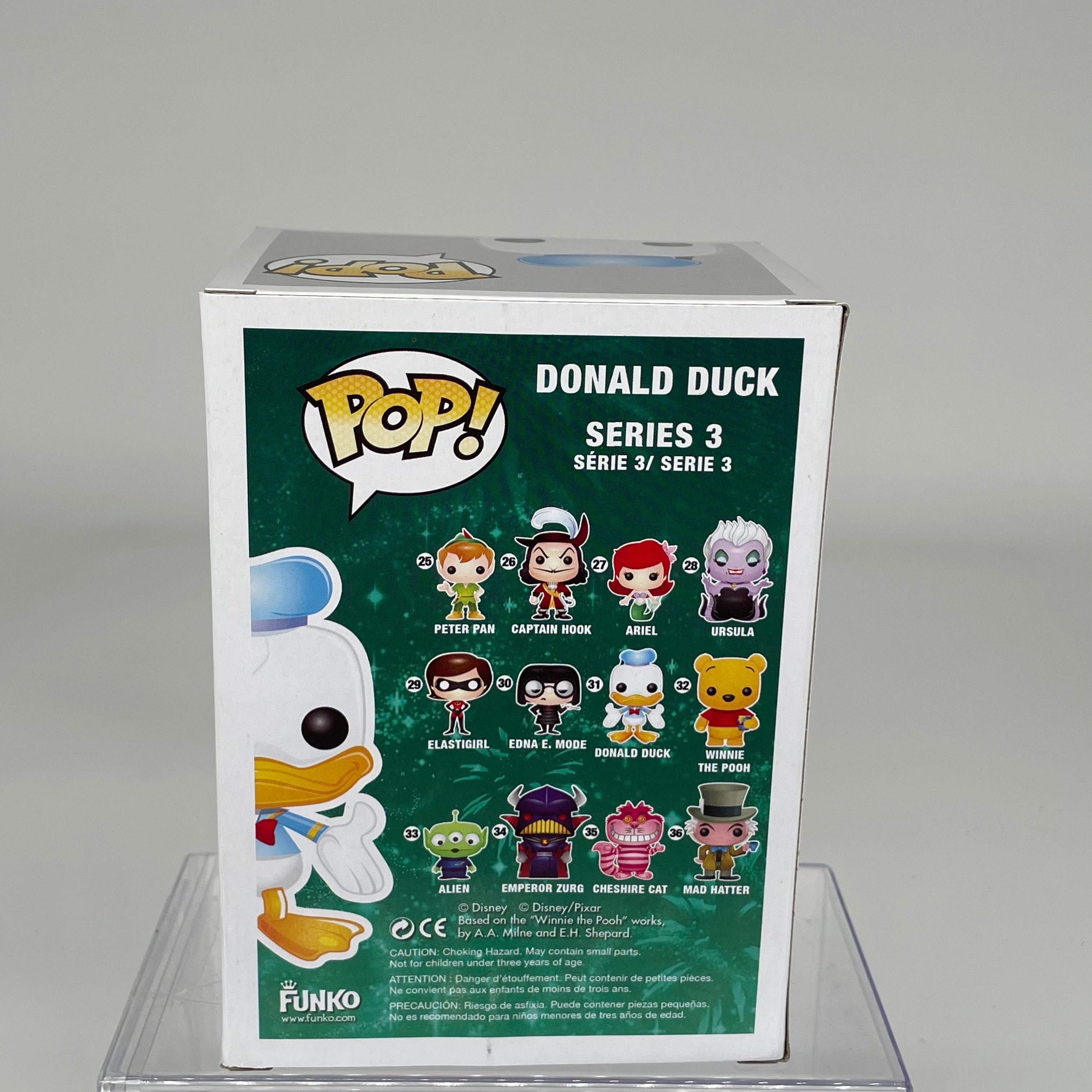 FUNKO POP DONALD DUCK 31 DISNEY STORE JJL140613