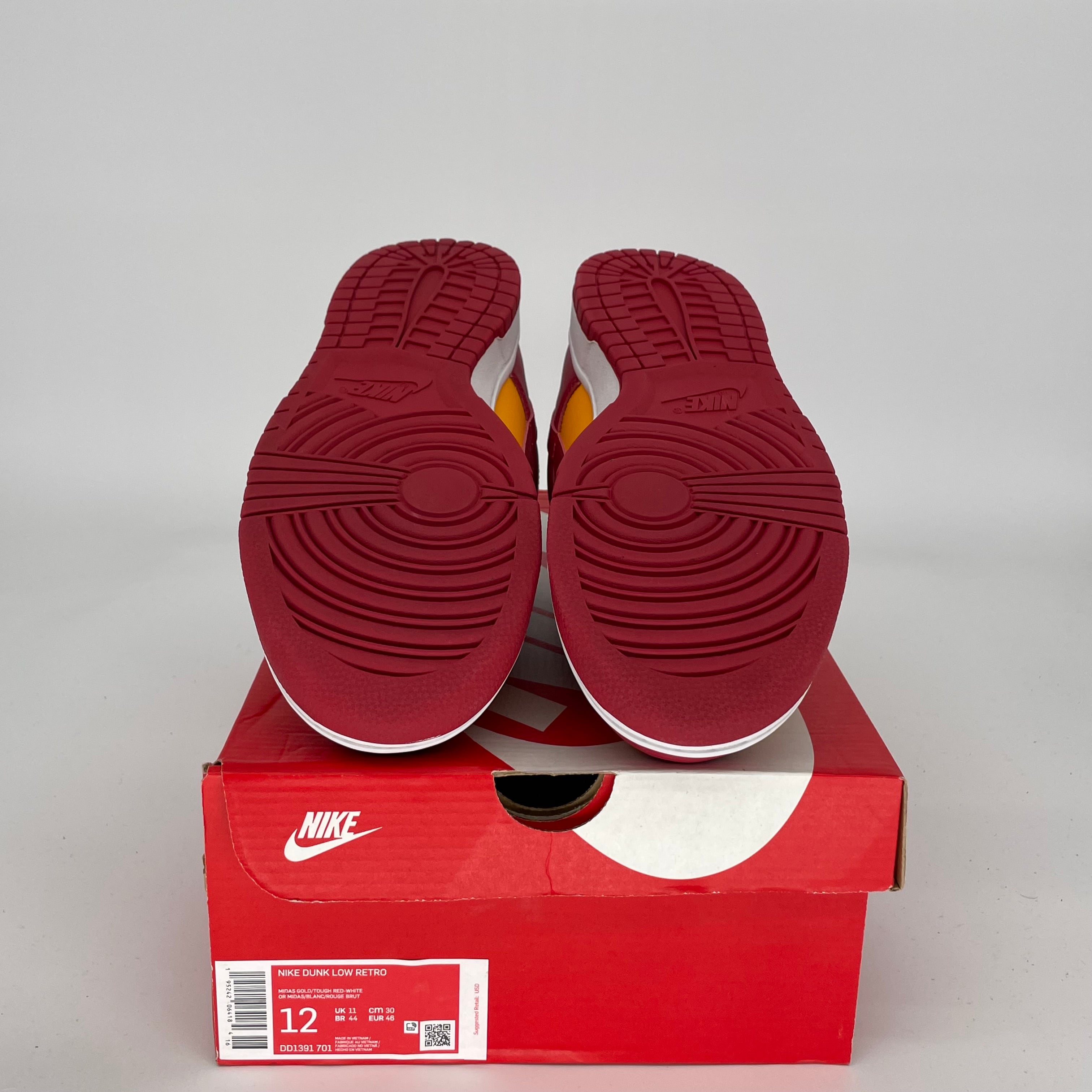 NIKE DUNK LOW MIDAS GOLD SIZE 12 DD1391-701