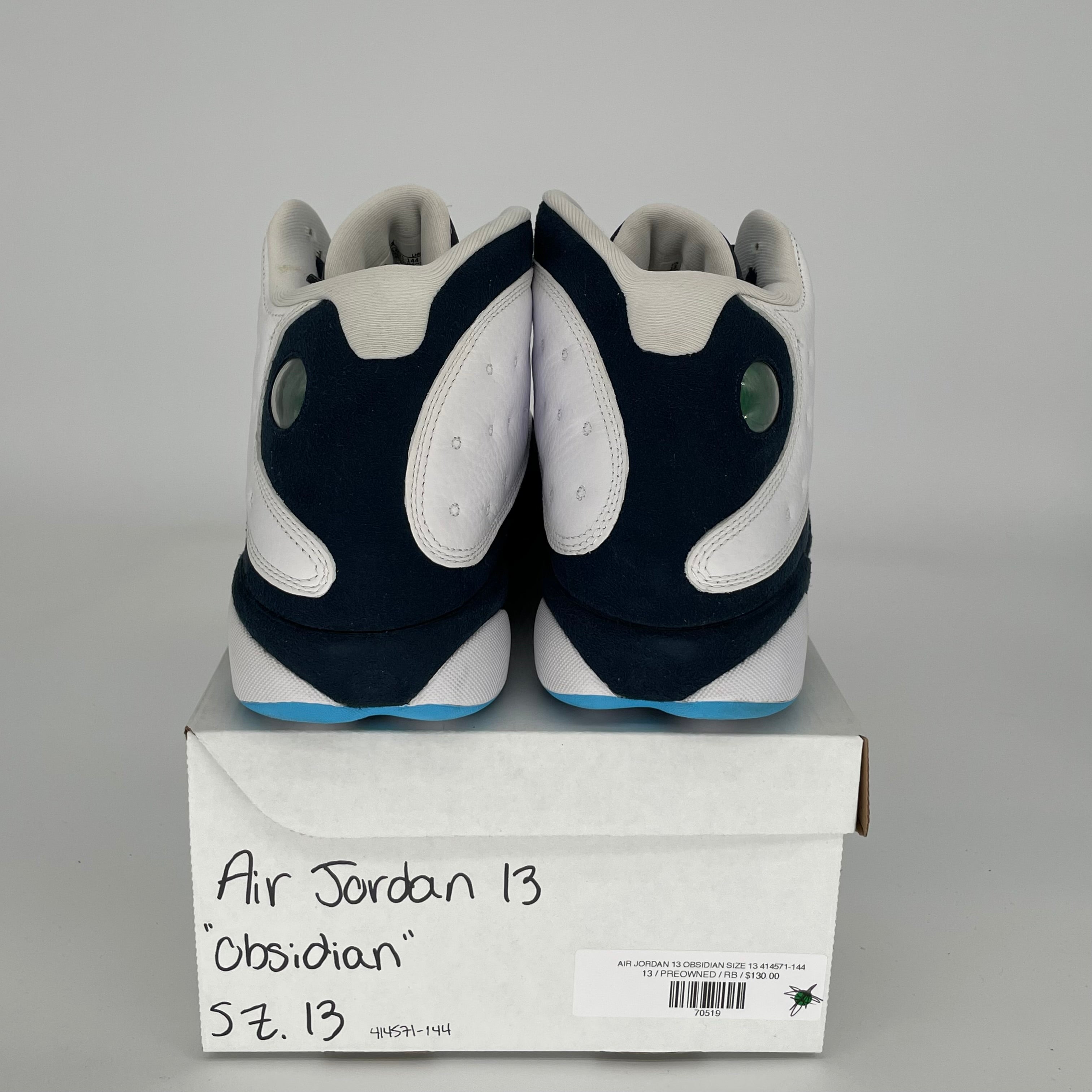 AIR JORDAN 13 OBSIDIAN SIZE 13 414571-144