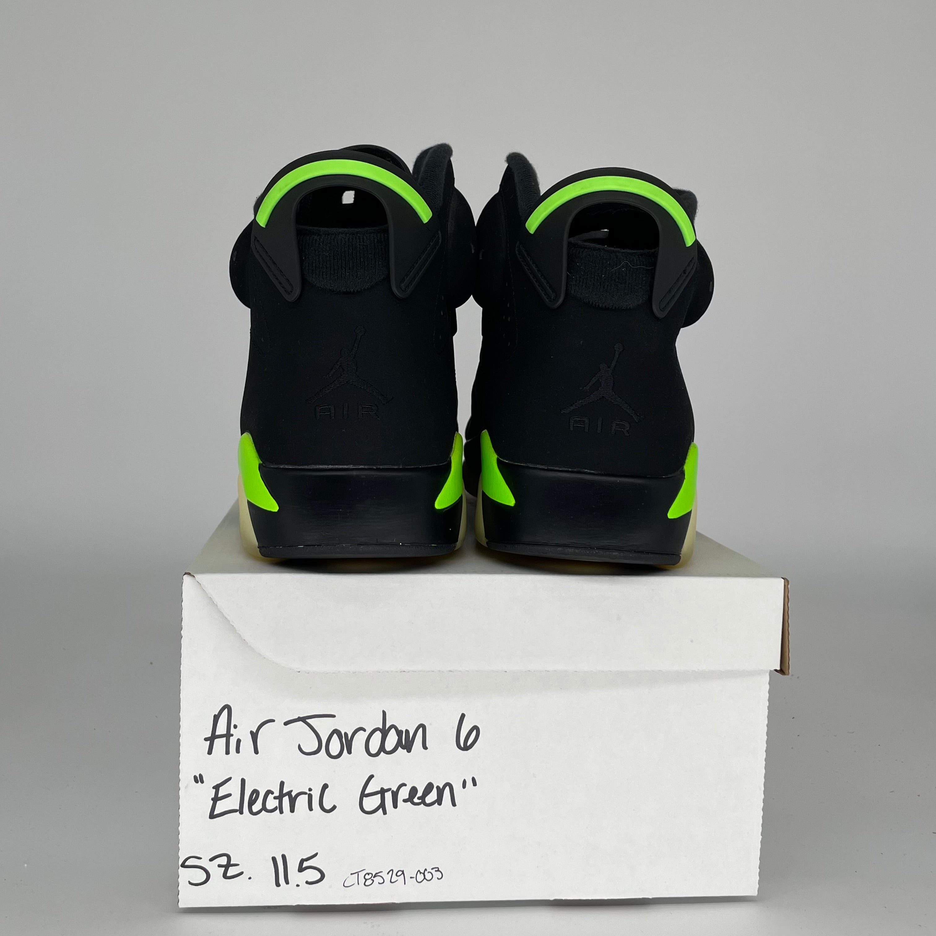AIR JORDAN 6 ELECTRIC GREEN SIZE 11.5 CT8529-003