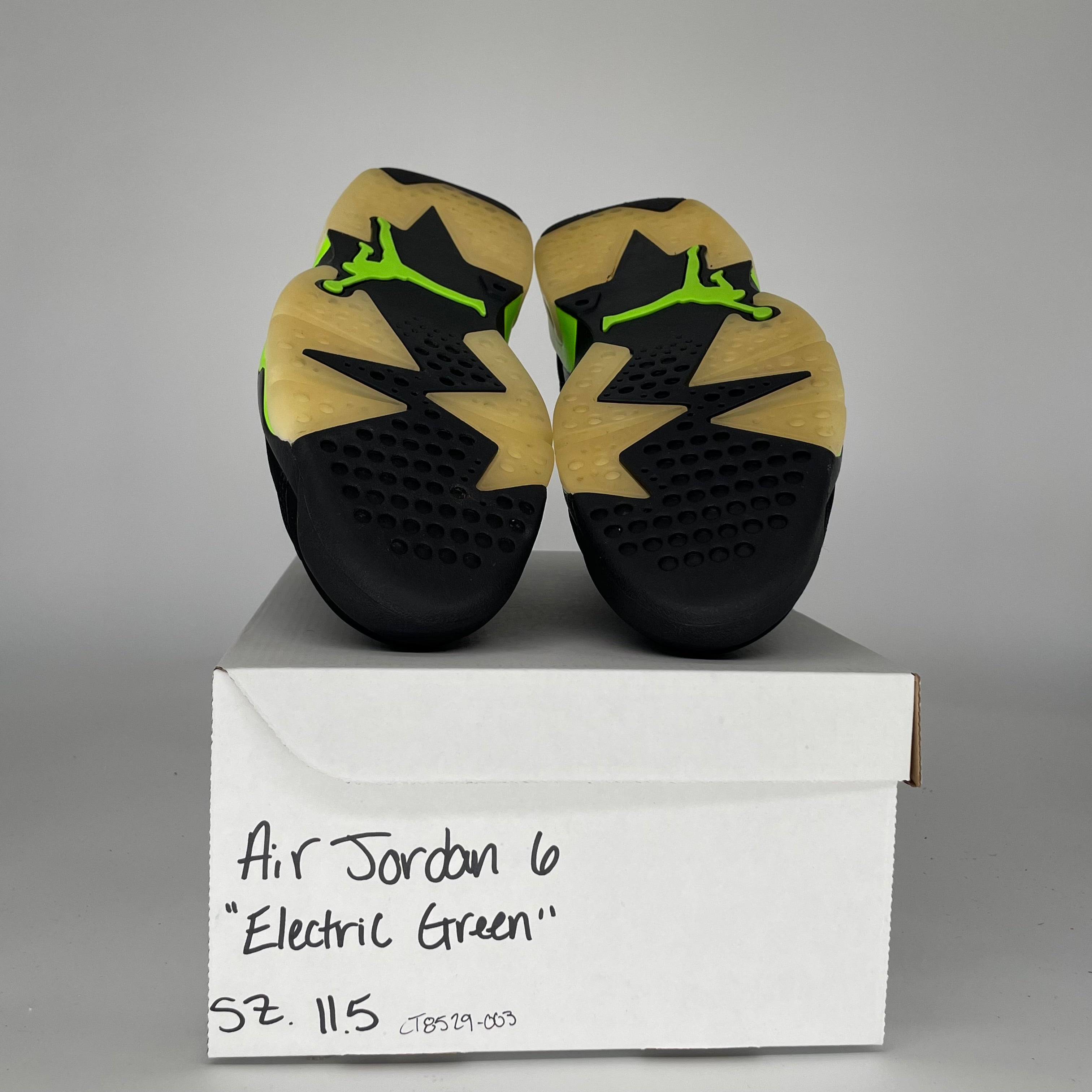 AIR JORDAN 6 ELECTRIC GREEN SIZE 11.5 CT8529-003