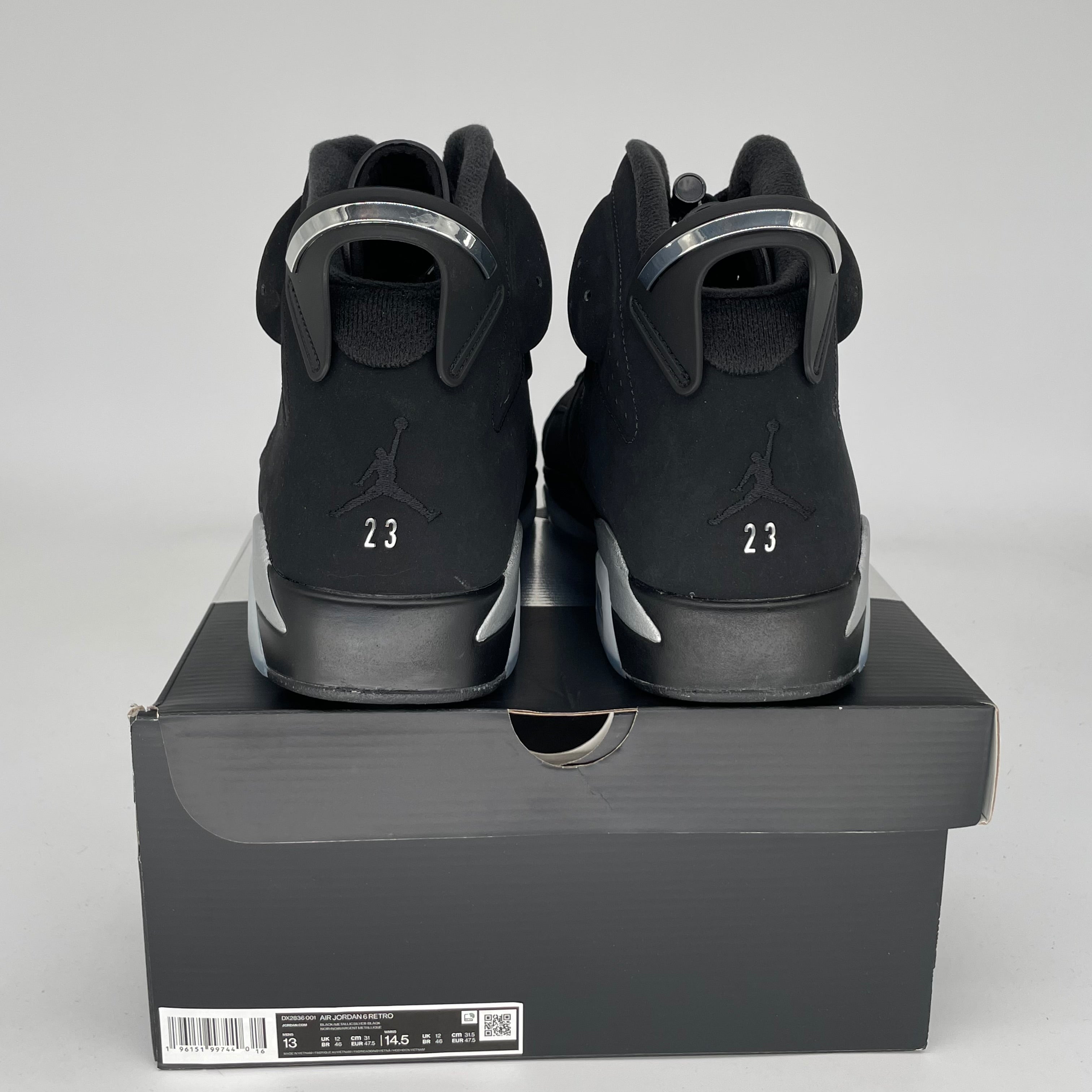 AIR JORDAN 6 CHROME SIZE 13 DX2863-001