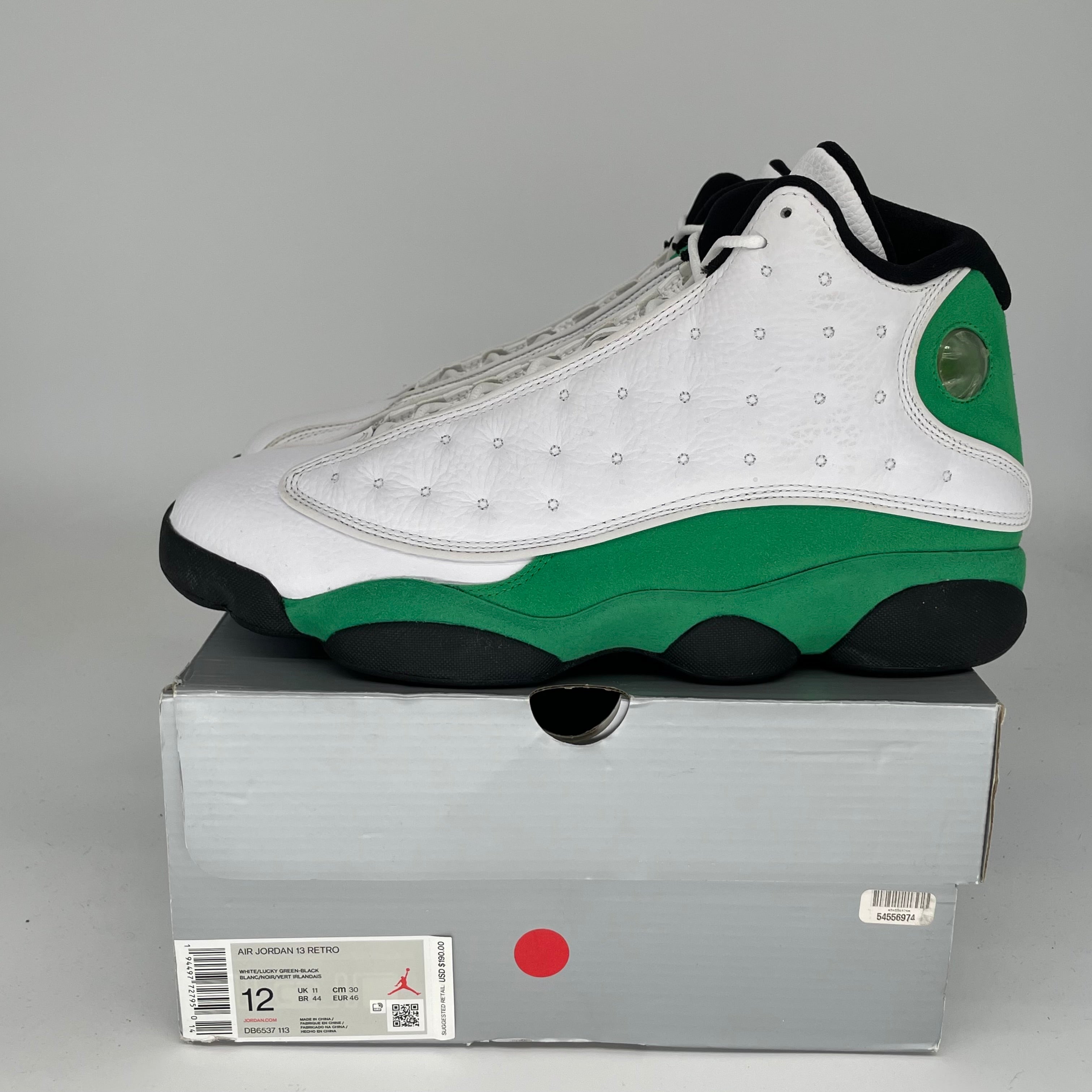 AIR JORDAN 13 LUCKY GREEN SIZE 12 414571-113