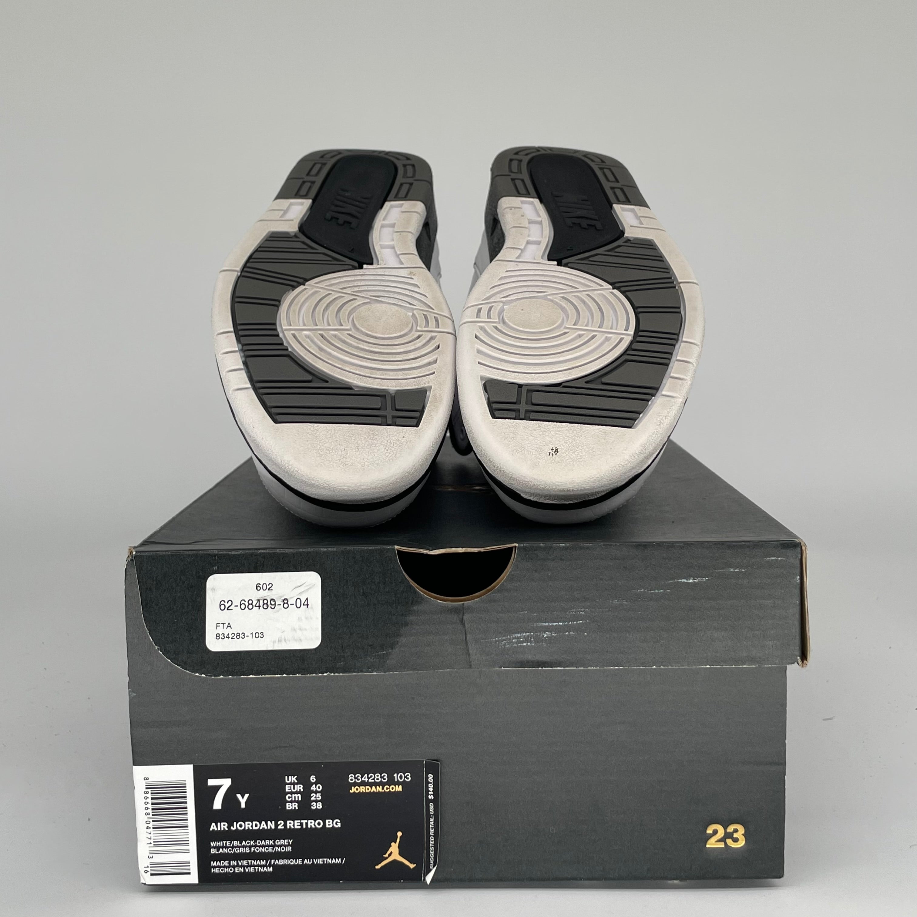 AIR JORDAN 2 WING IT SIZE 7Y 834283-103