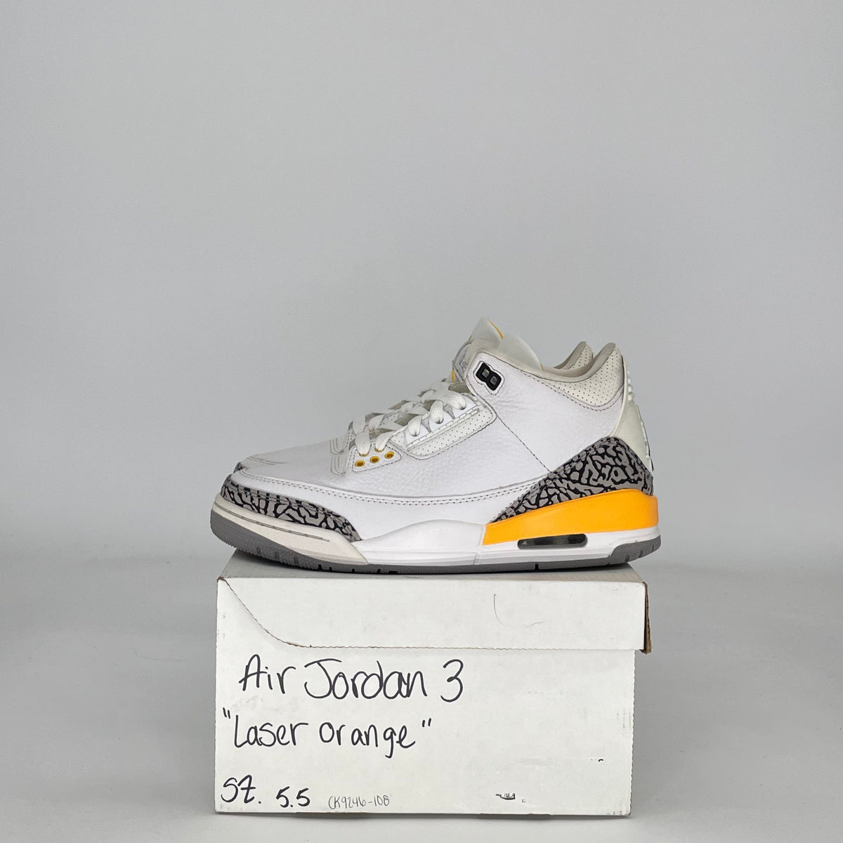 Jordan 3 Retro Laser Orange (Women's)