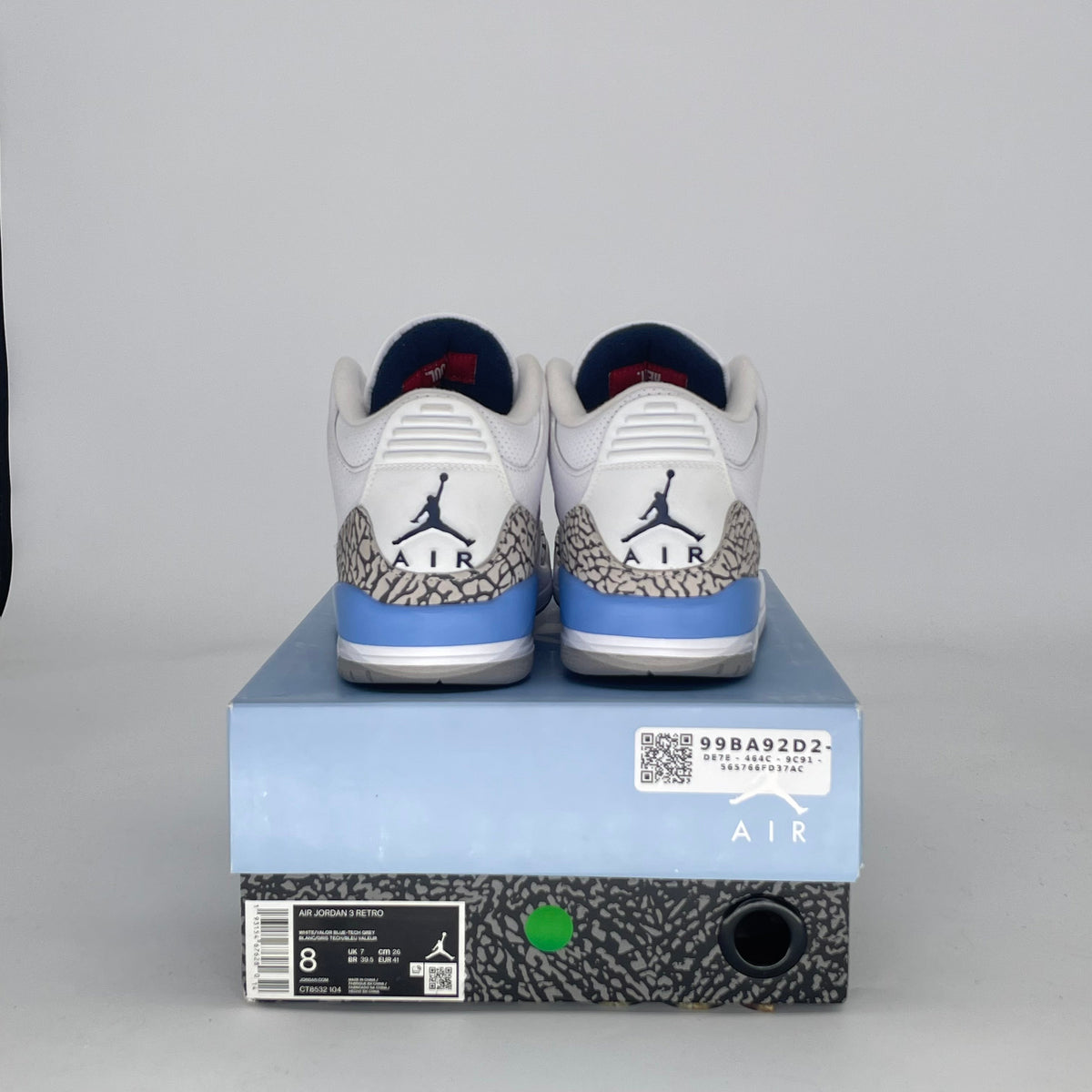 Jordan 3 Retro UNC (2020)