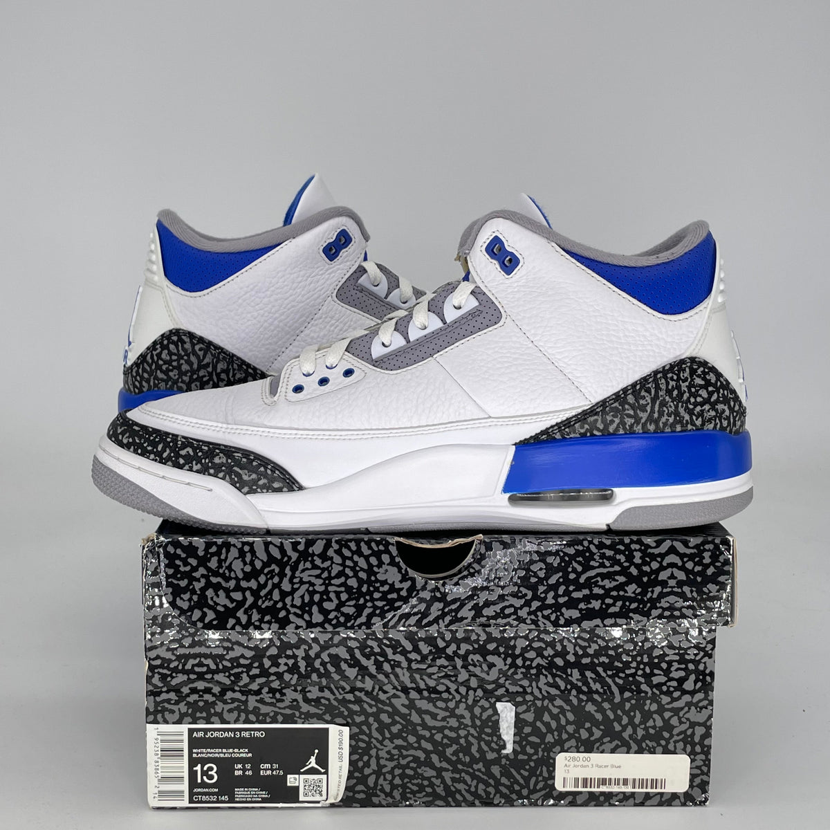 Jordan 3 Retro Racer Blue