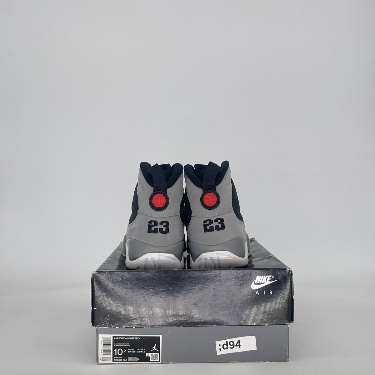 Jordan 9 Retro Particle Grey