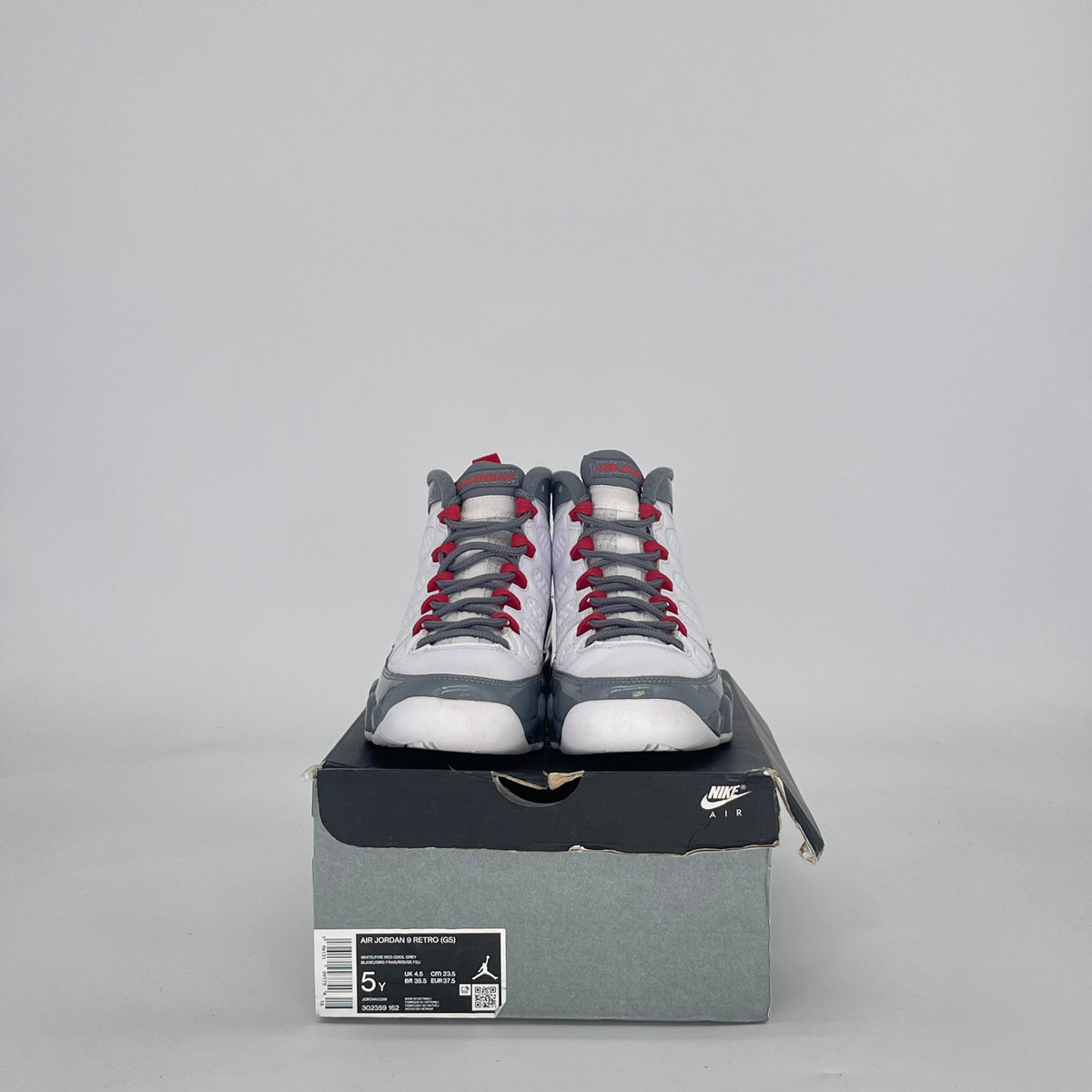 Jordan 9 Retro Fire Red (GS)