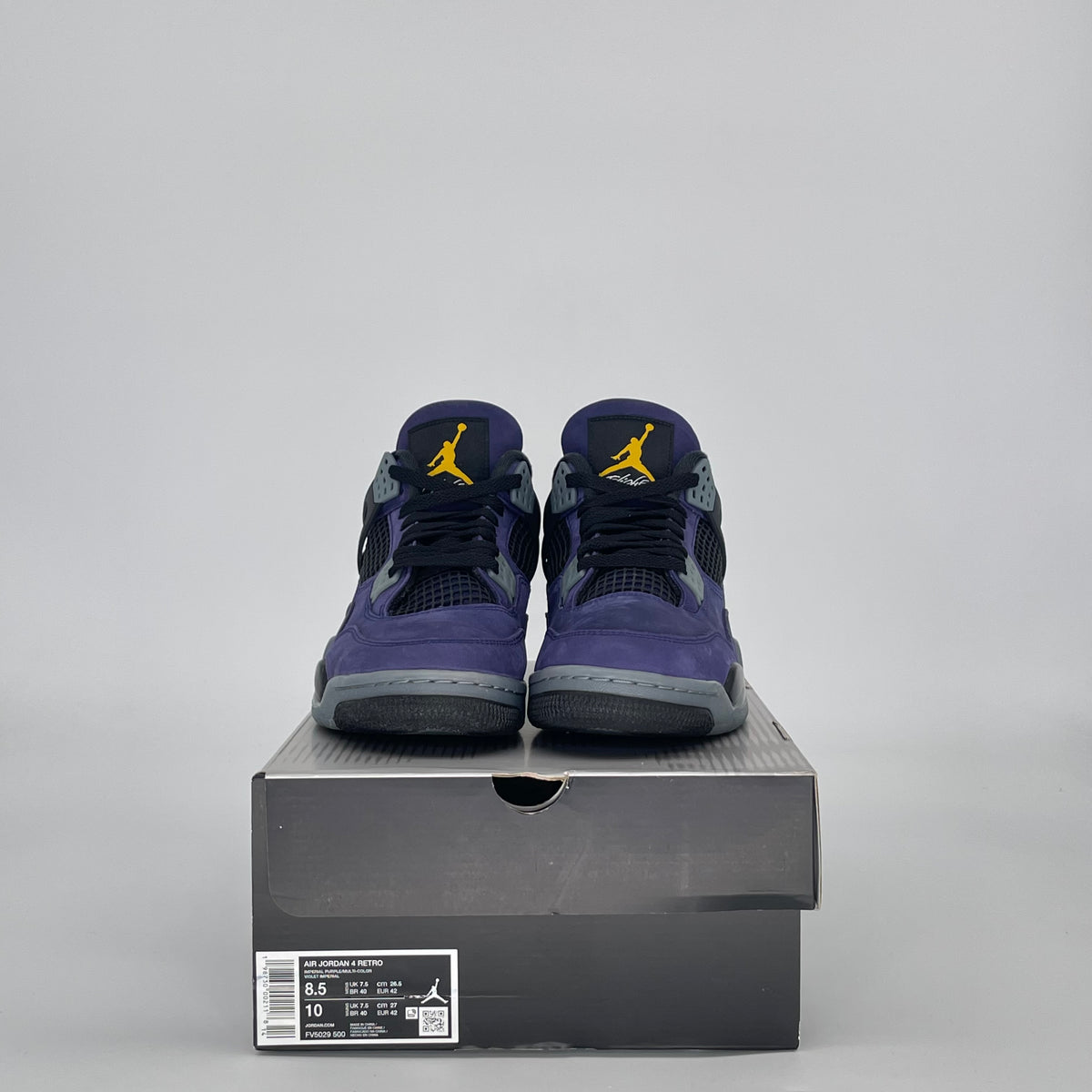 Jordan 4 Retro Lakers