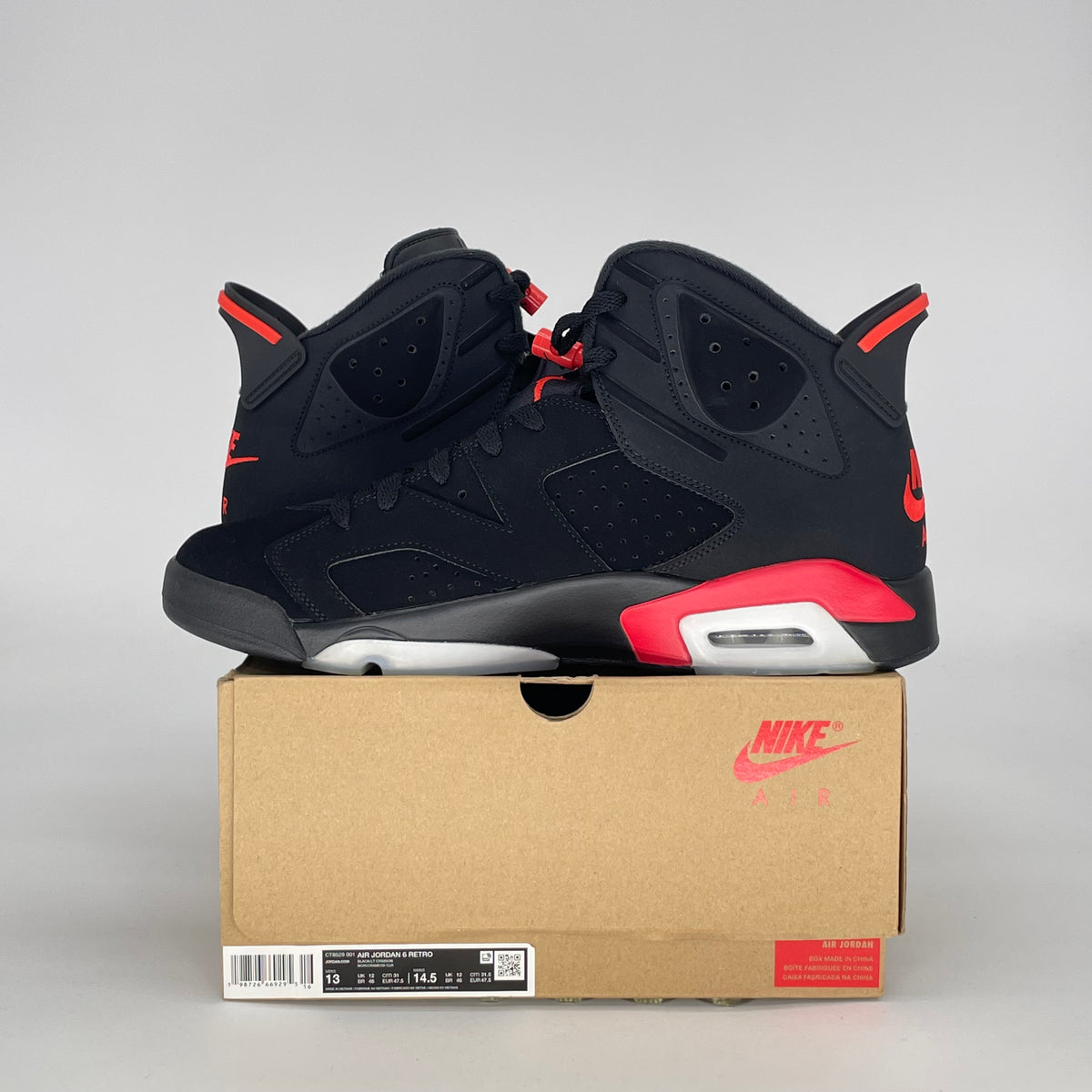 Jordan 6 Retro Infrared Salesman