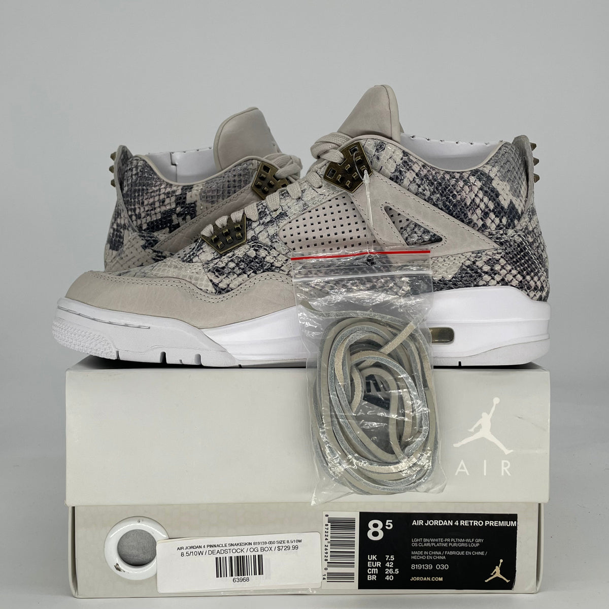 Jordan 4 Retro Snakeskin