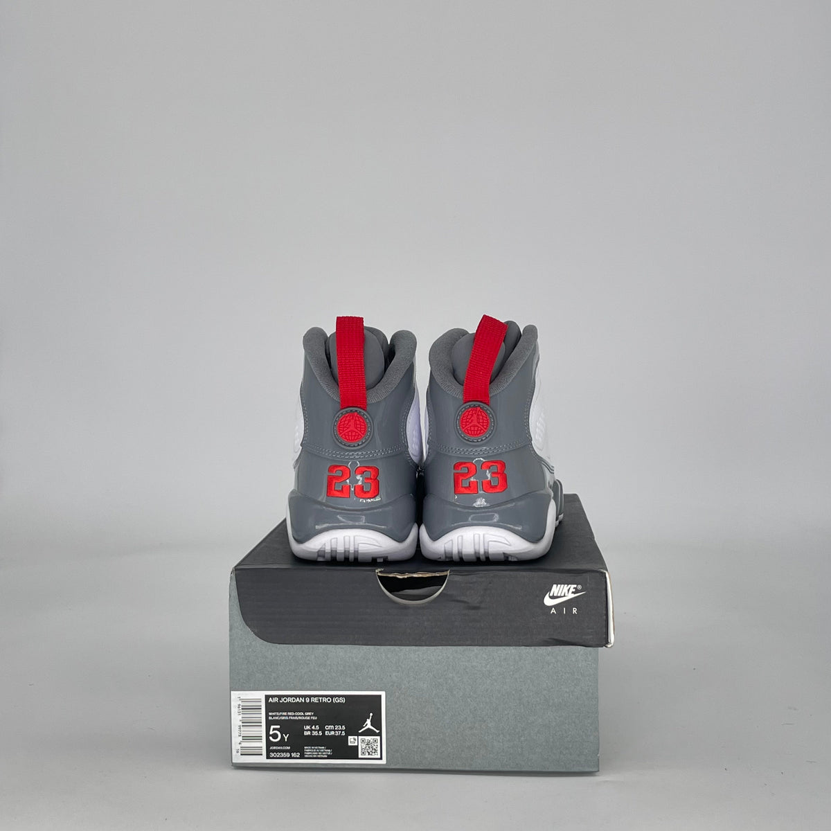 Jordan 9 Retro Fire Red (GS)