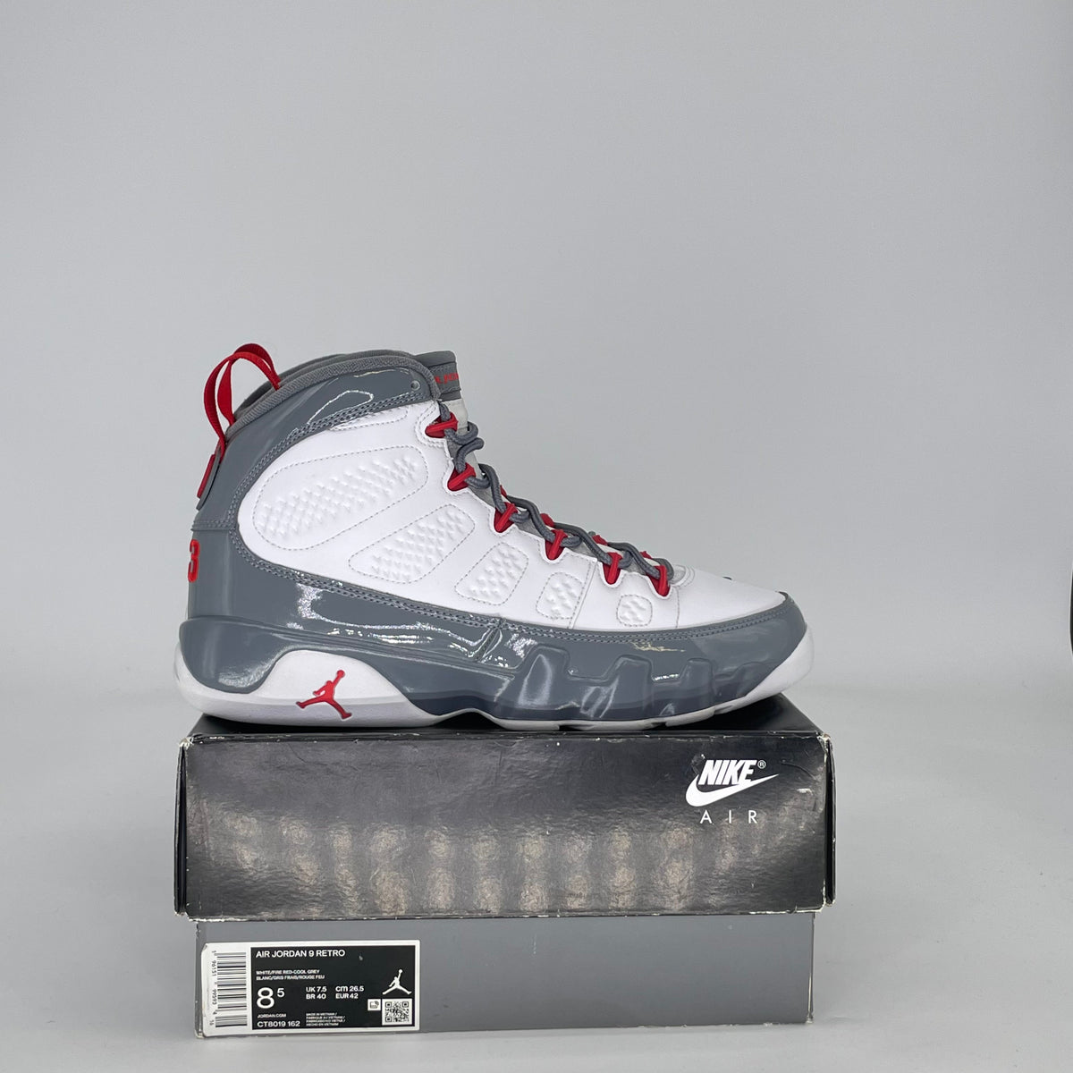 Jordan 9 Retro Fire Red