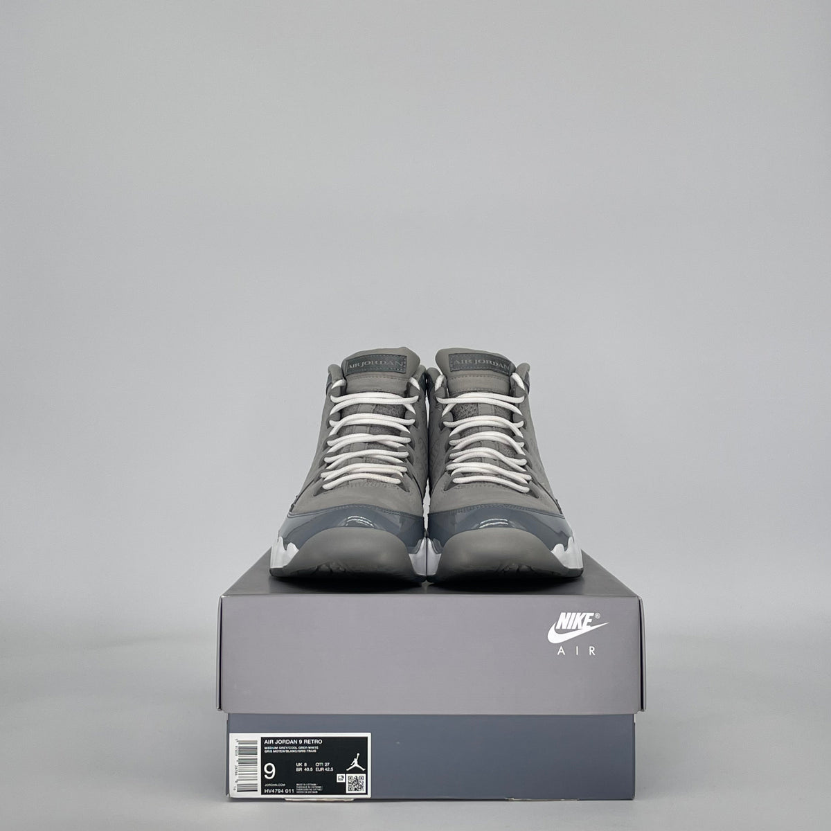 Jordan 9 Retro Cool Grey (2025)