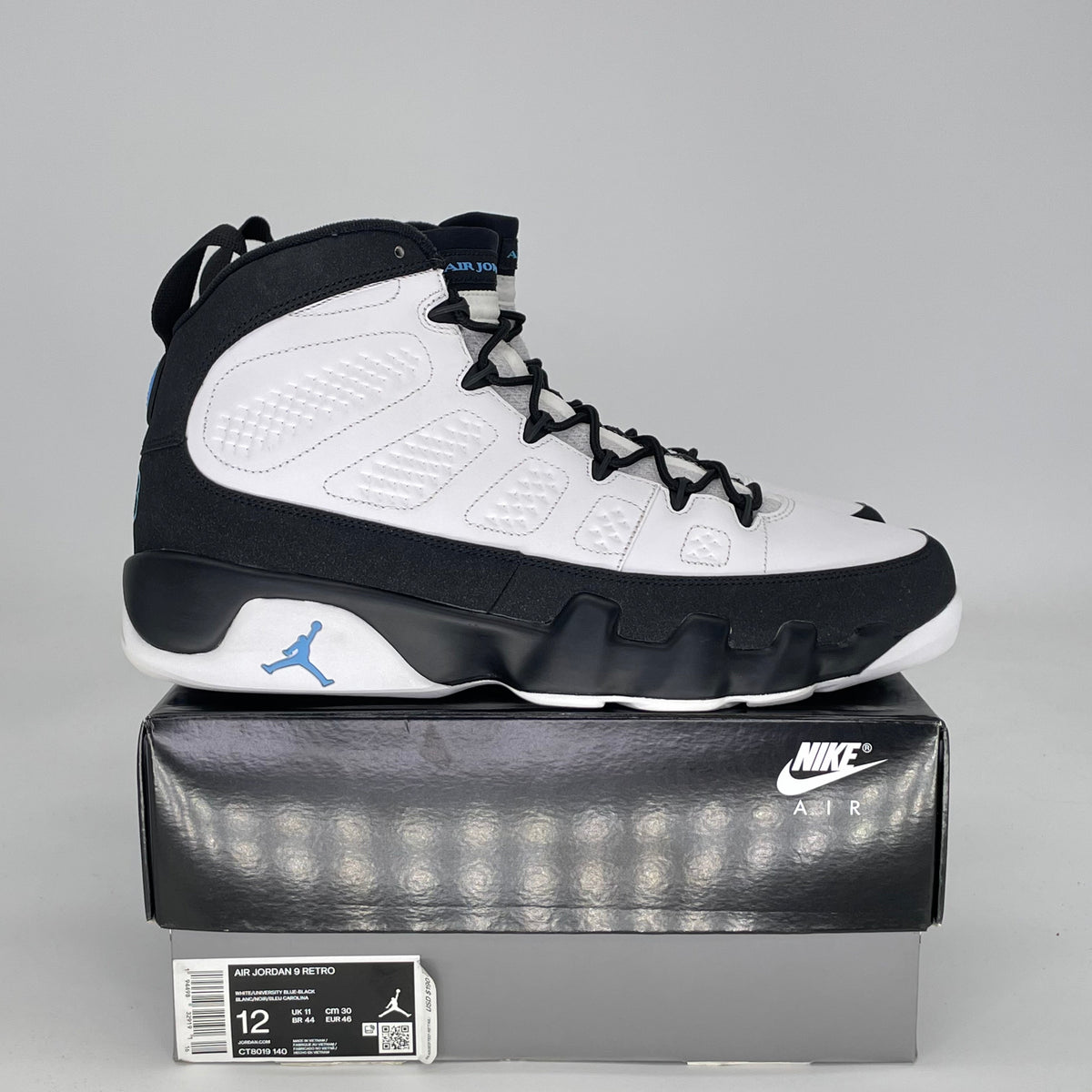 Jordan 9 Retro University Blue