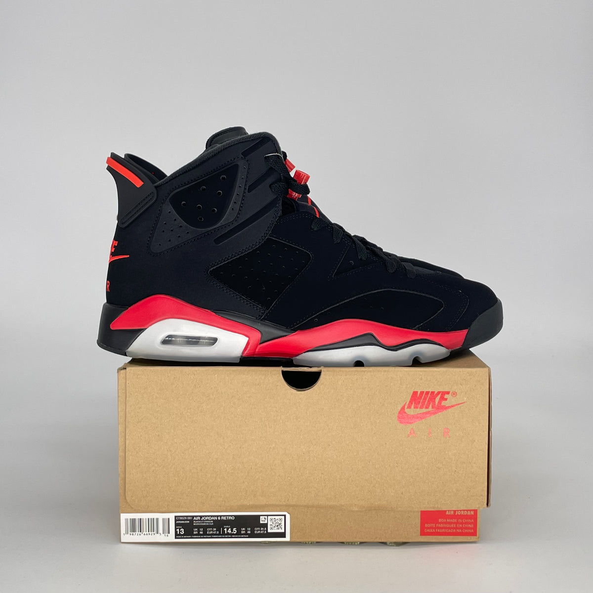 Jordan 6 Retro Infrared Salesman