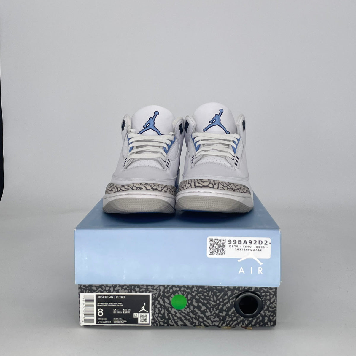 Jordan 3 Retro UNC (2020)