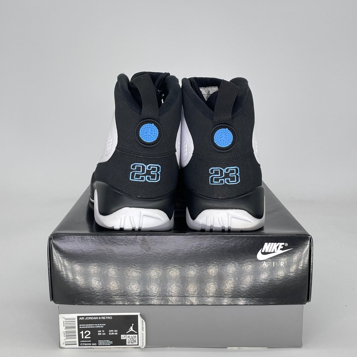 Jordan 9 Retro University Blue
