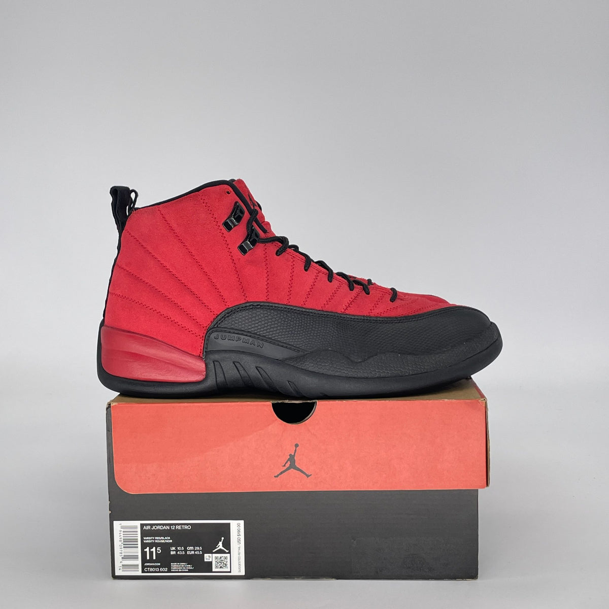 Jordan 12 Retro Reverse Flu Game
