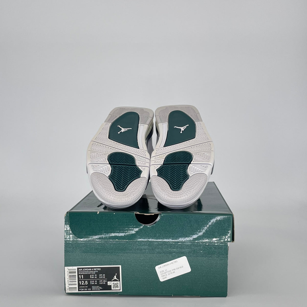 Jordan 4 Retro Oxidized Green