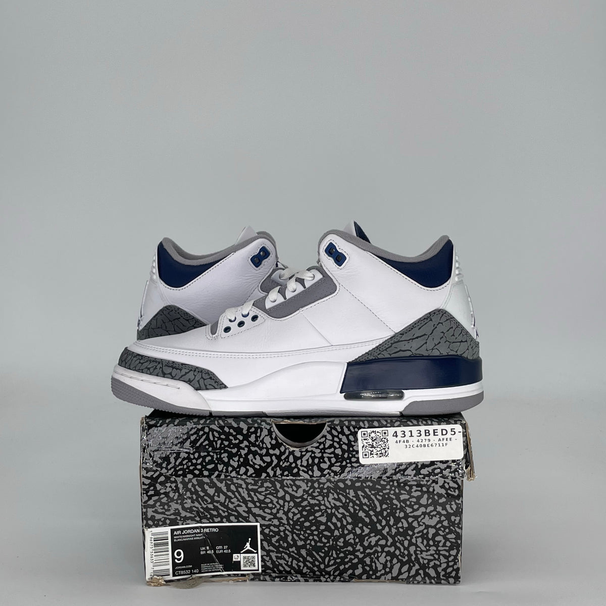 Jordan 3 Retro Midnight Navy
