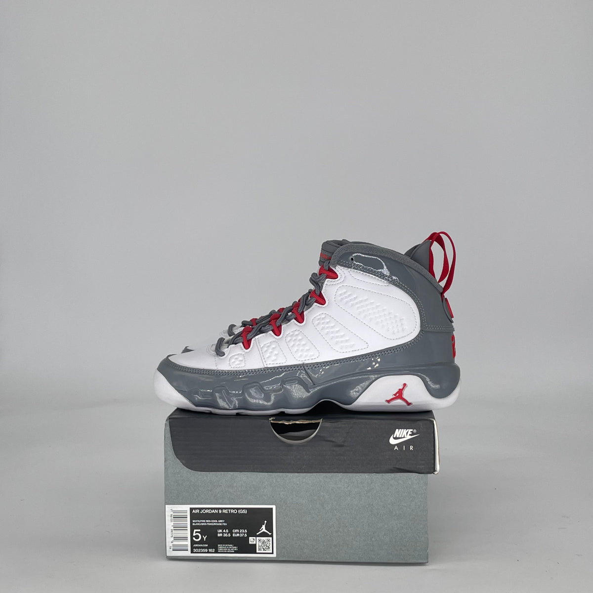 Jordan 9 Retro Fire Red (GS)