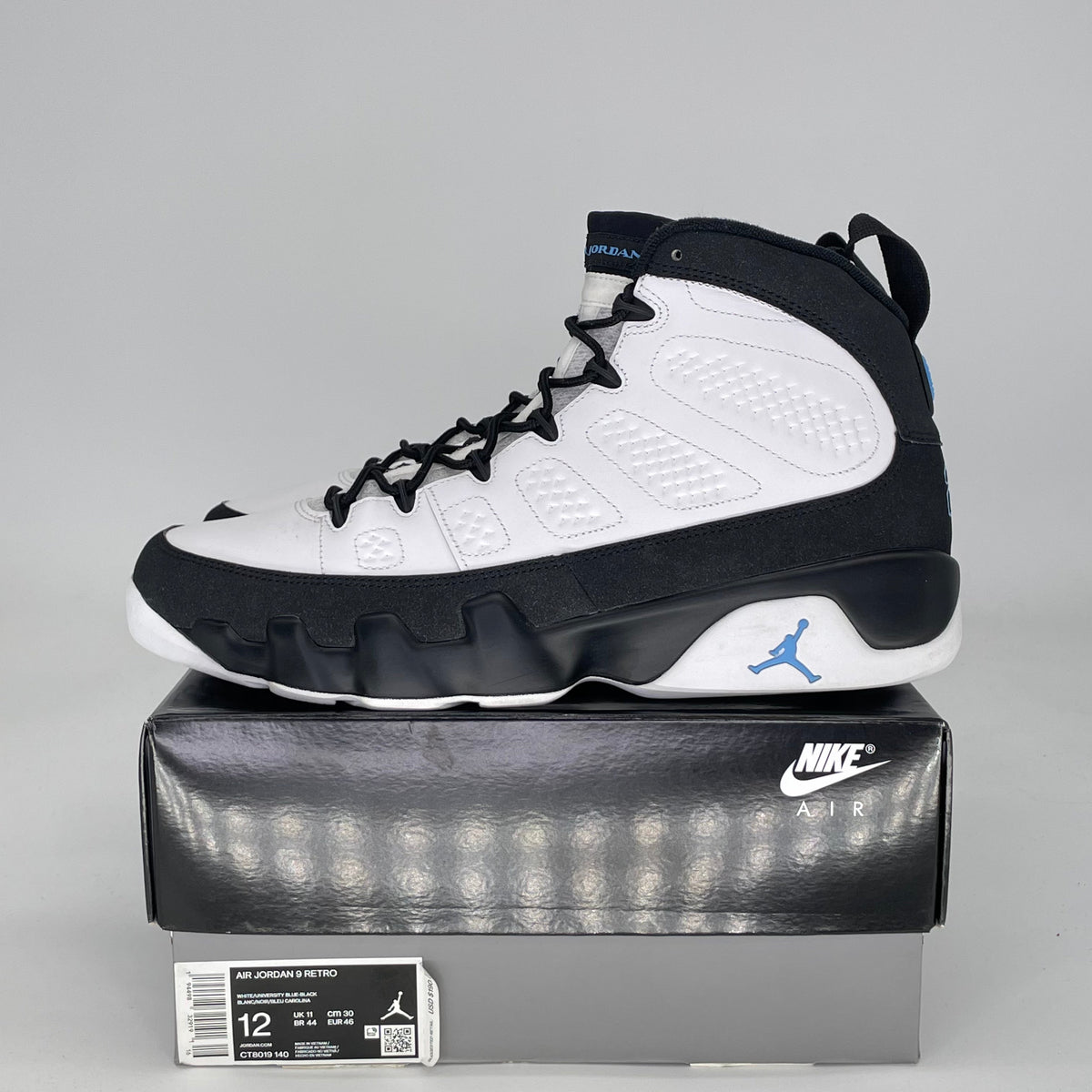 Jordan 9 Retro University Blue