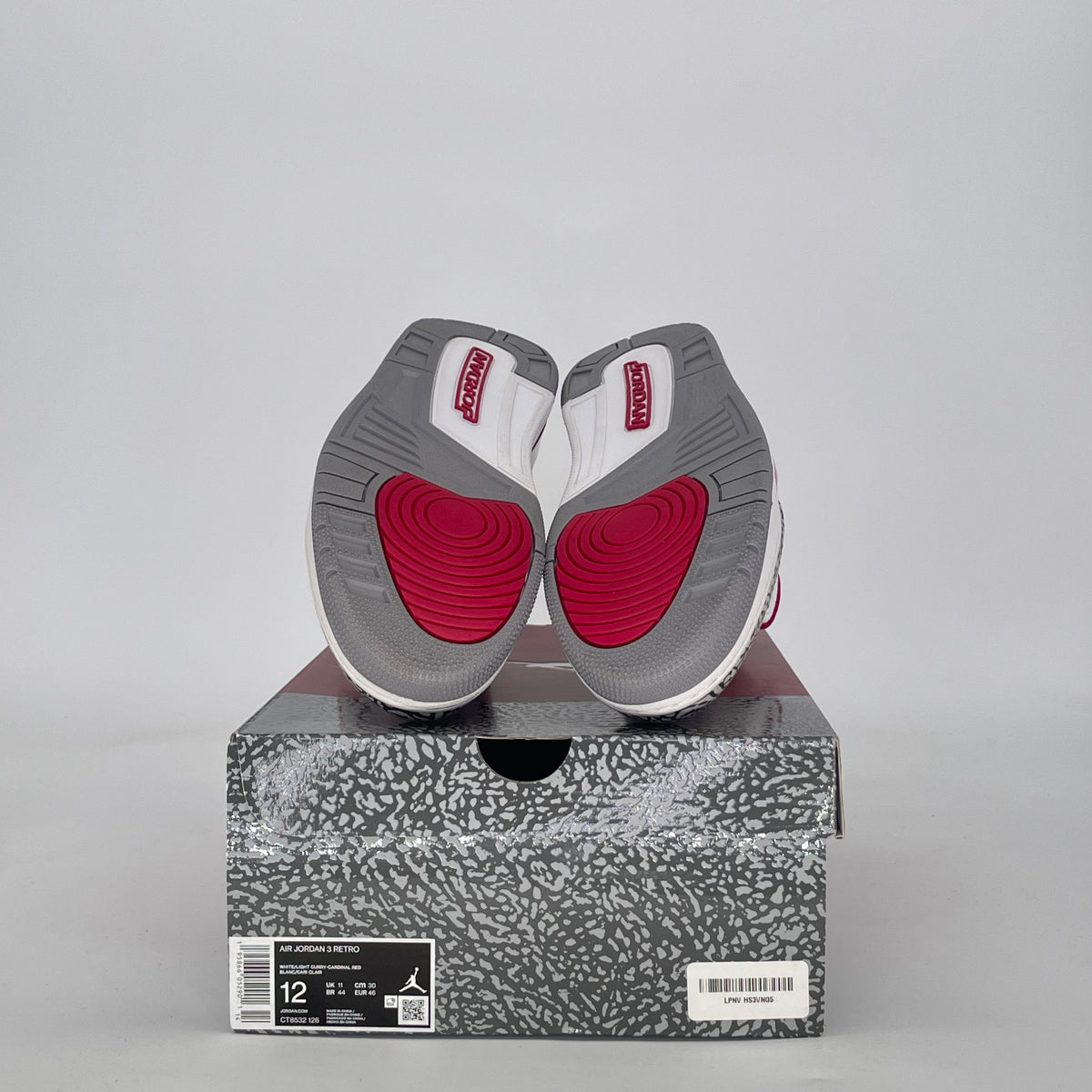 Jordan 3 Retro Cardinal Red