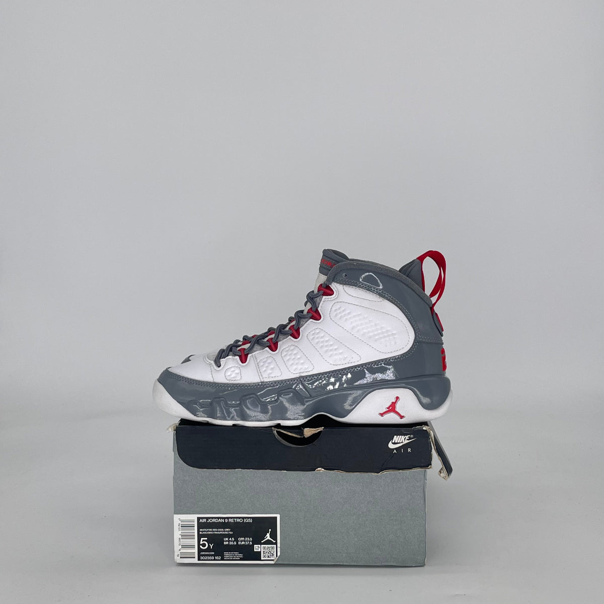 Jordan 9 Retro Fire Red (GS)