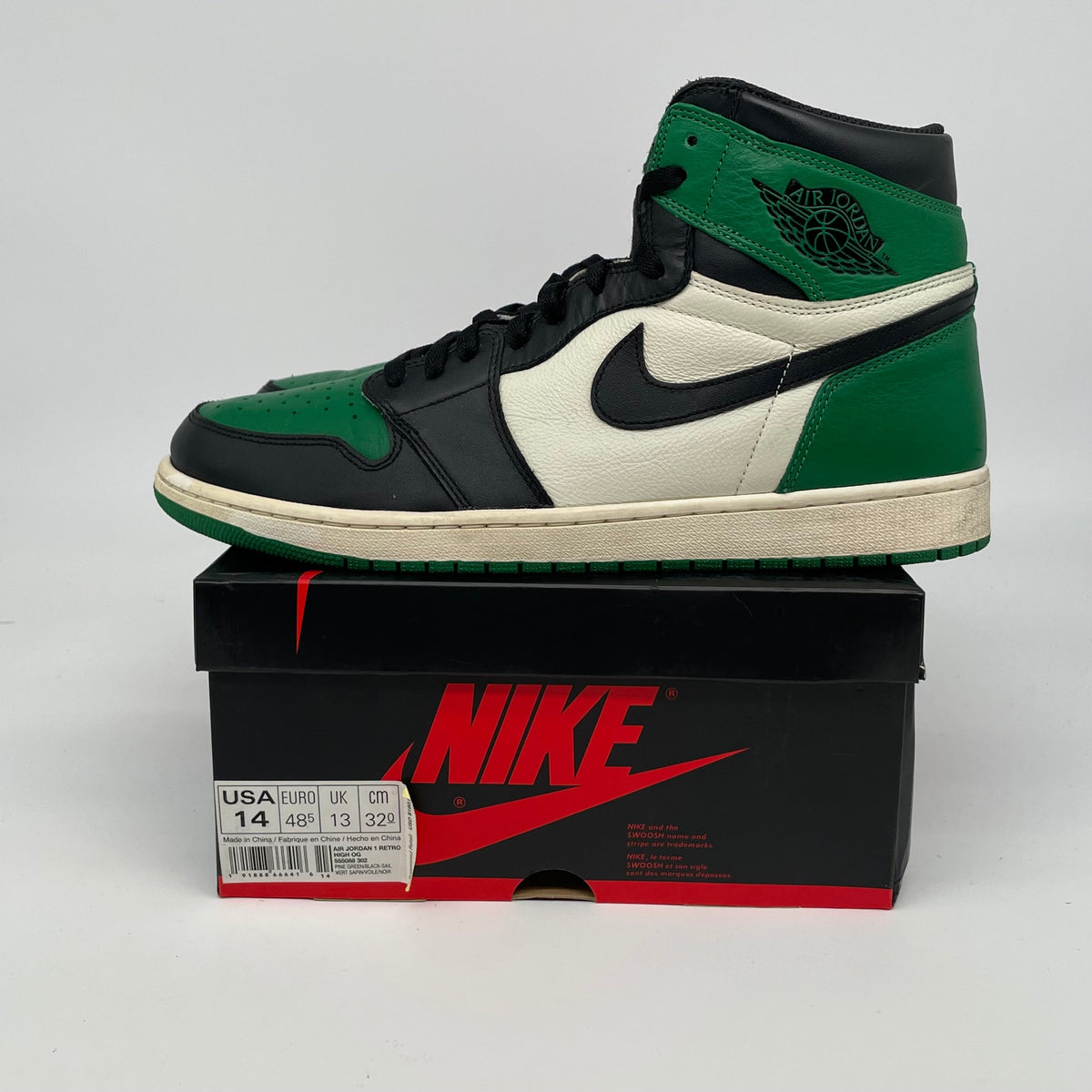 Jordan 1 Retro High Pine Green