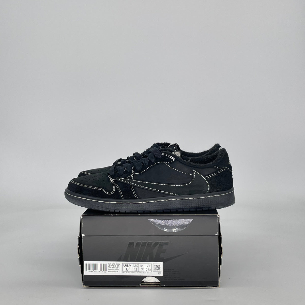 Jordan 1 Retro Low OG SP Travis Scott Black Phantom