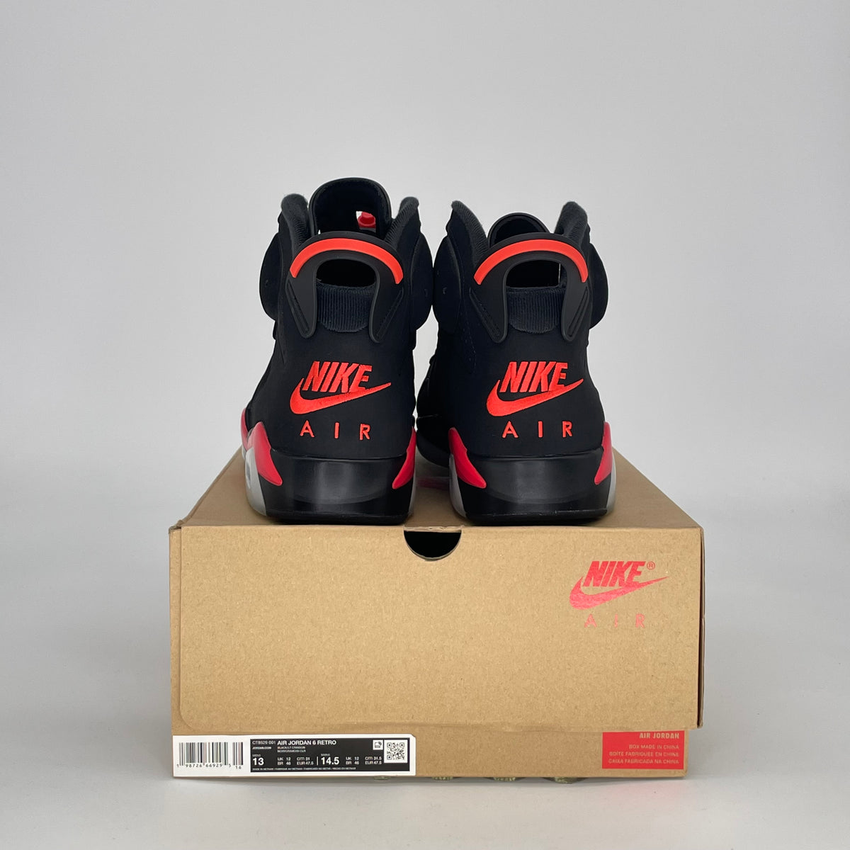 Jordan 6 Retro Infrared Salesman