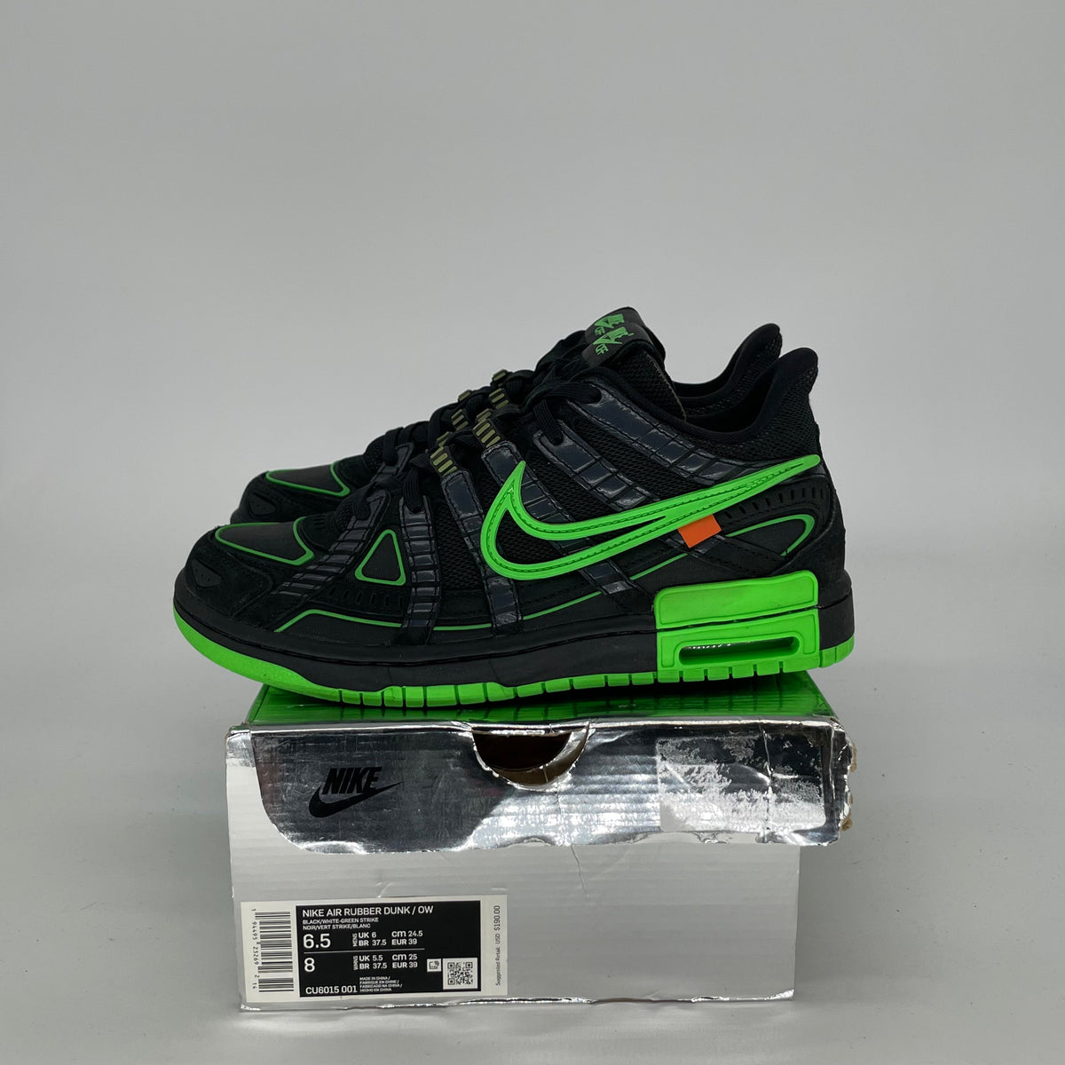 Nike Air Rubber Dunk Off-White Green Strike