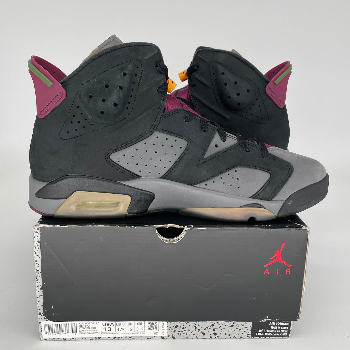 Jordan 6 Retro Bordeaux