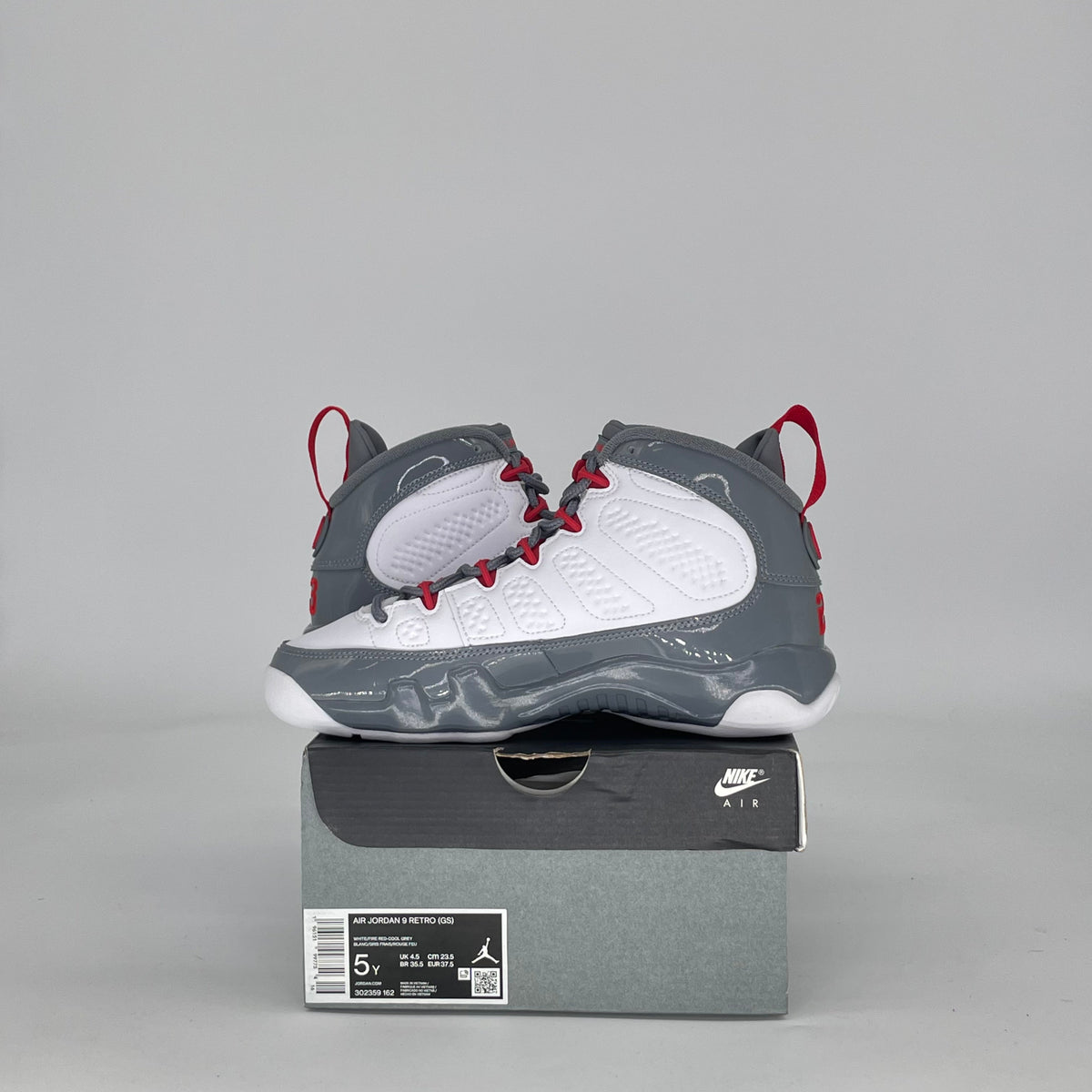 Jordan 9 Retro Fire Red (GS)