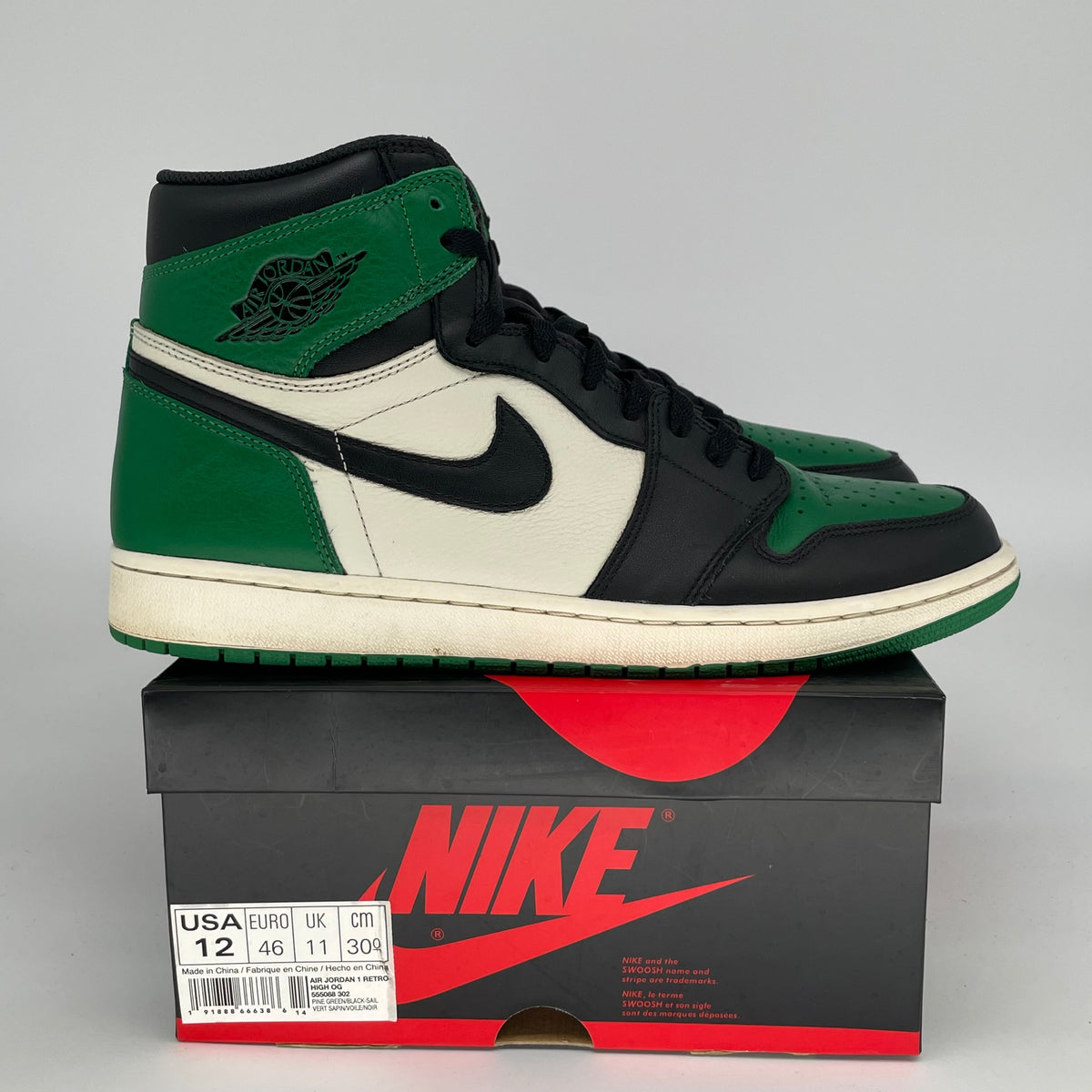 Jordan 1 Retro High Pine Green