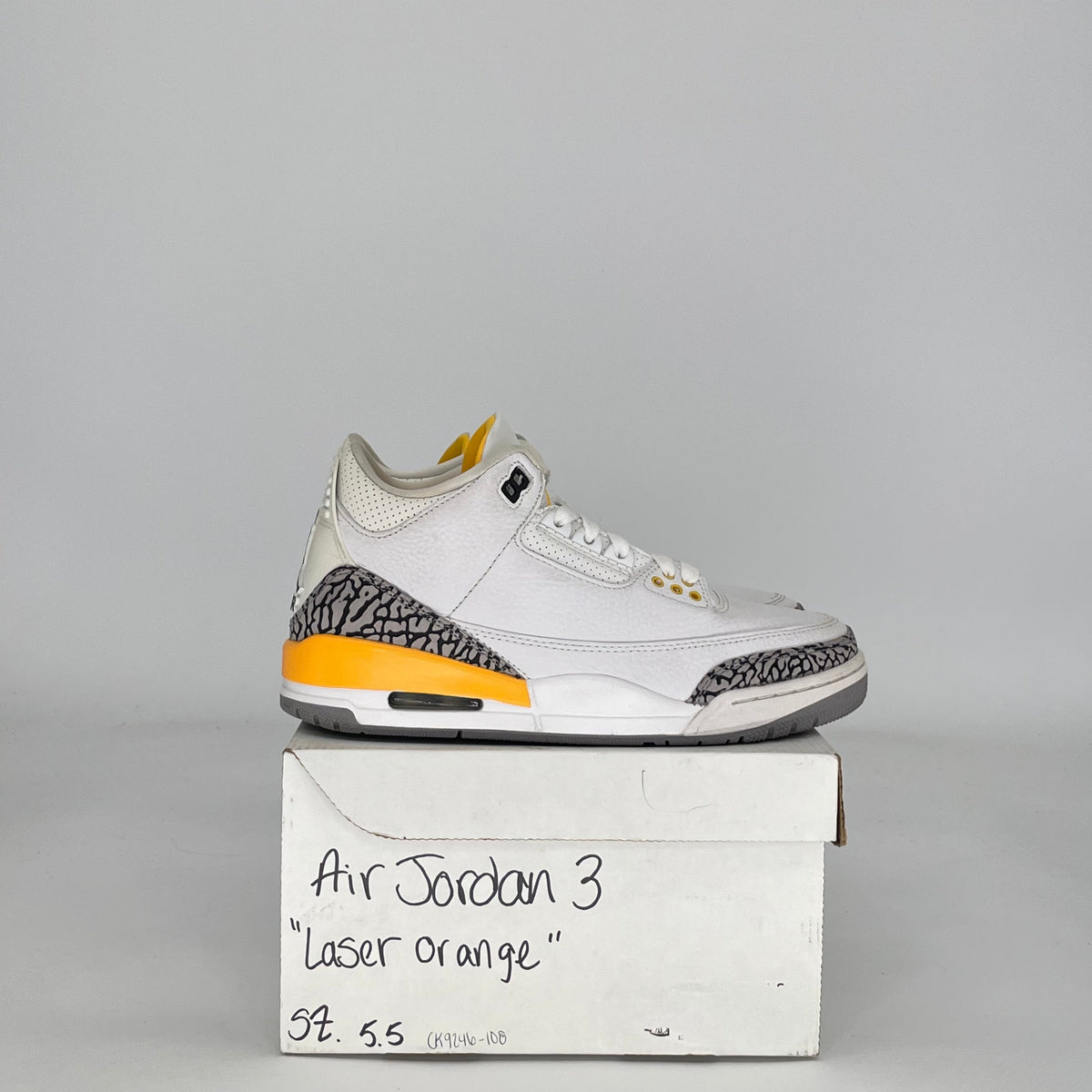 Jordan 3 Retro Laser Orange (Women's)