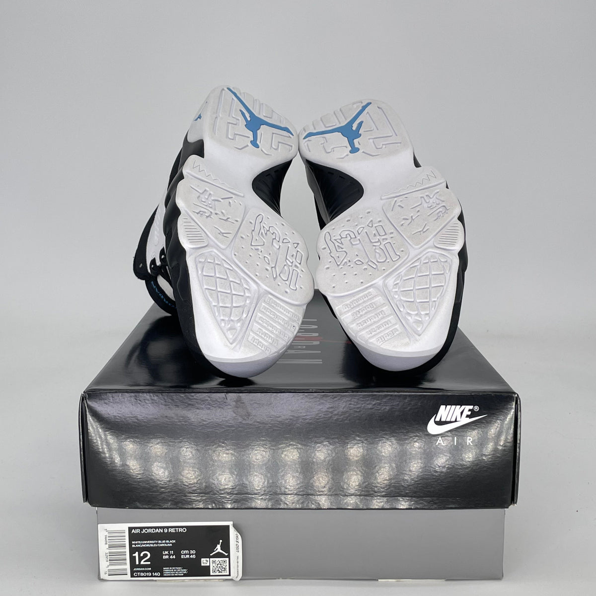 Jordan 9 Retro University Blue