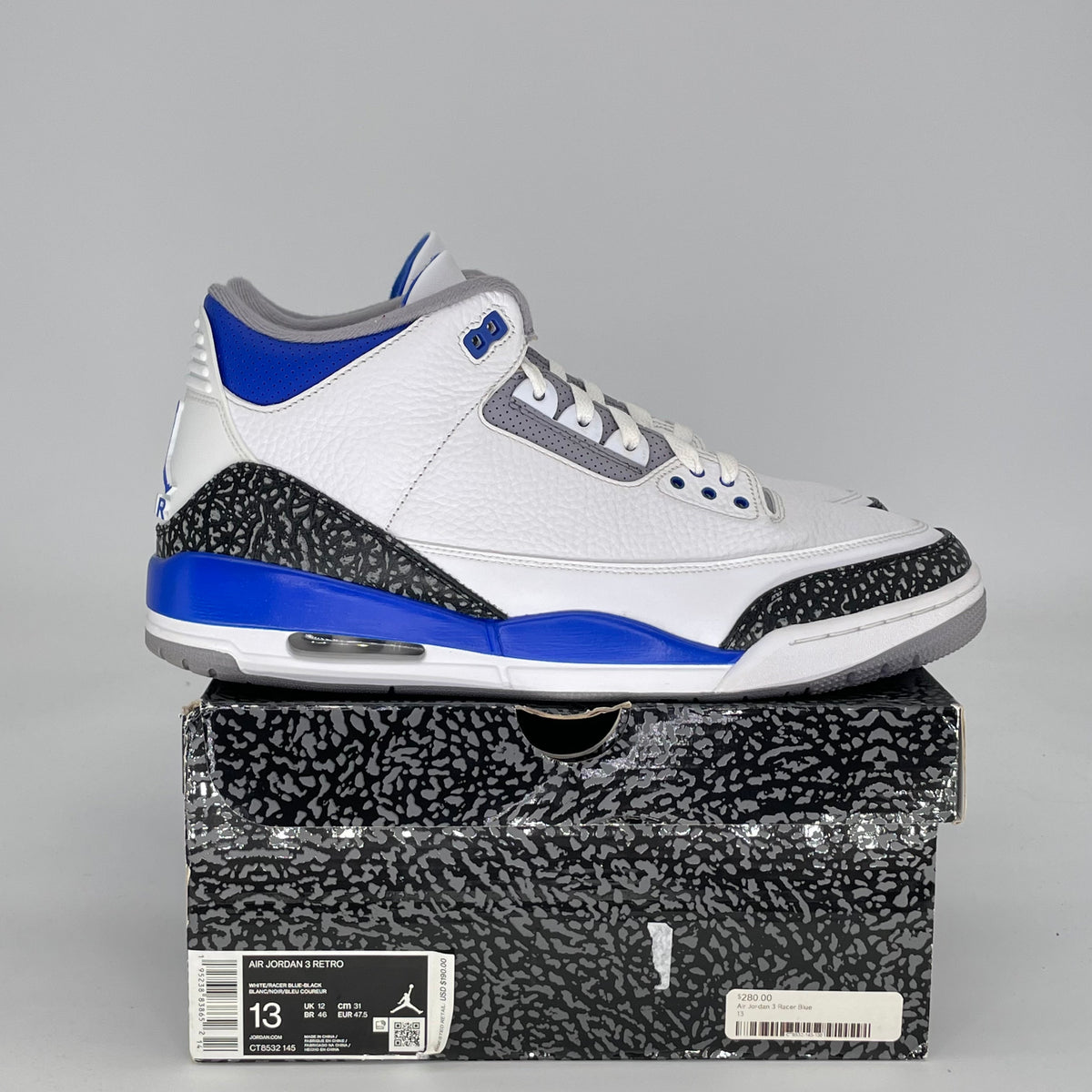 Jordan 3 Retro Racer Blue