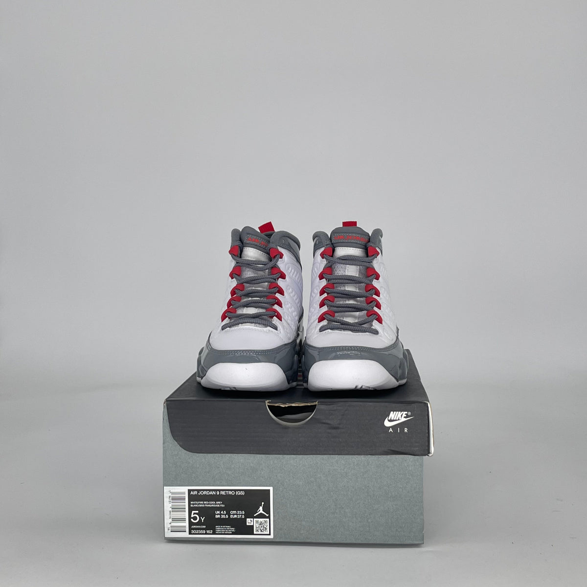 Jordan 9 Retro Fire Red (GS)