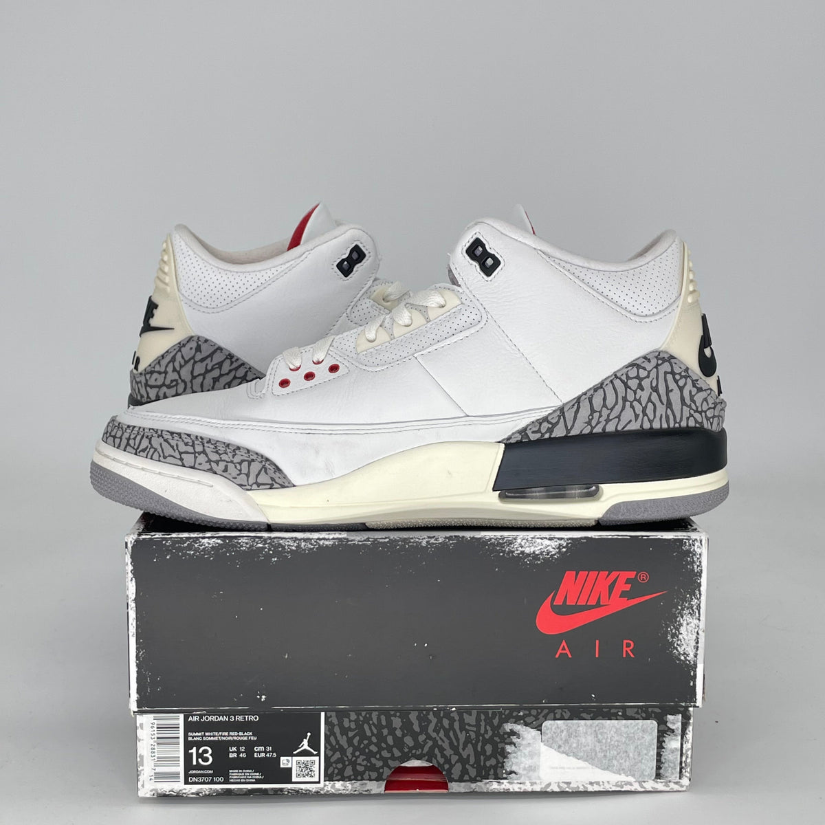Jordan 3 Retro White Cement Reimagined