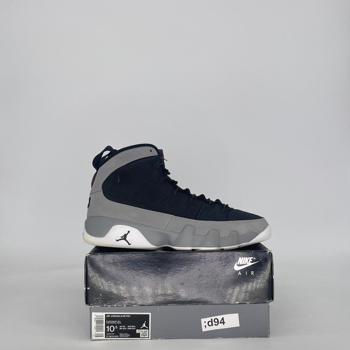 Jordan 9 Retro Particle Grey
