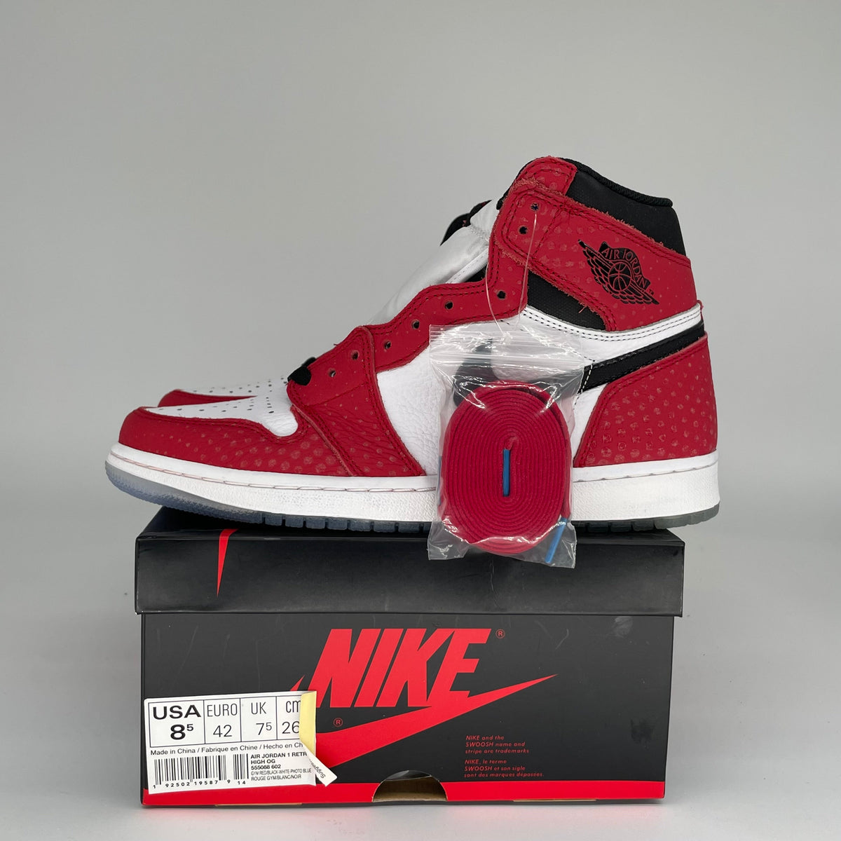 Jordan 1 Retro High Spider-Man Origin Story