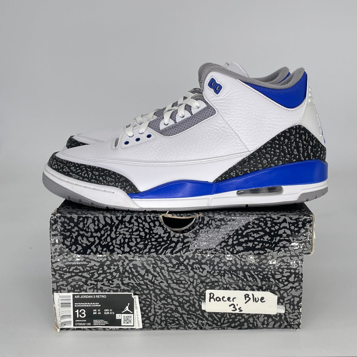 Jordan 3 Retro Racer Blue