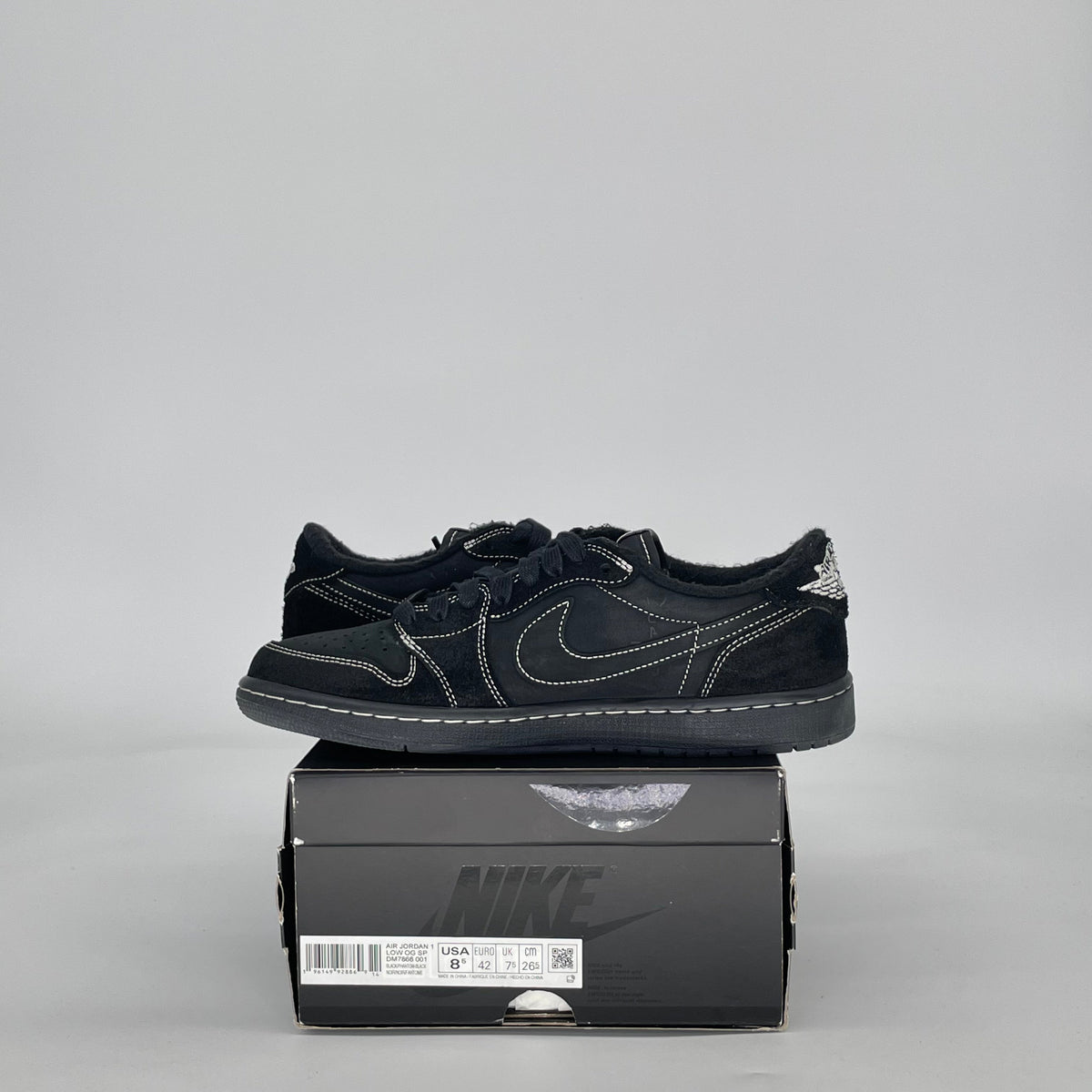 Jordan 1 Retro Low OG SP Travis Scott Black Phantom
