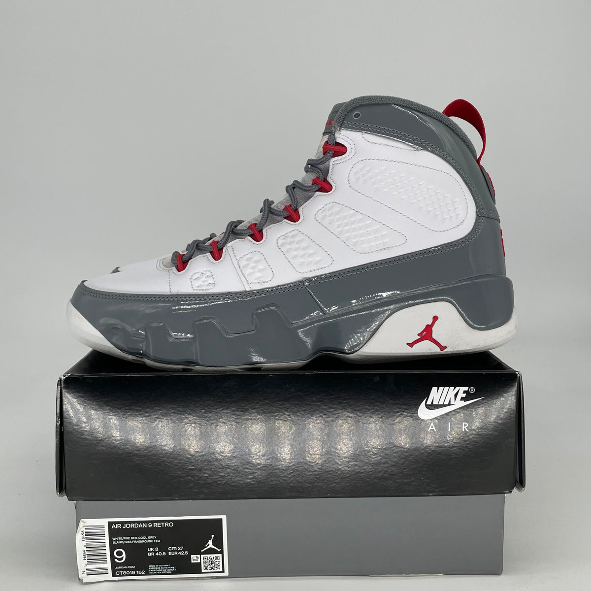 Jordan 9 Retro Fire Red